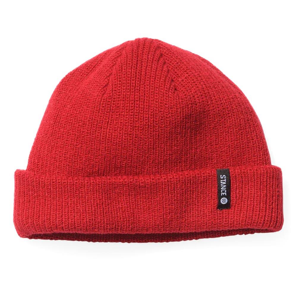 Stance Icon 2 Shallow Beanie - Red、mySite、merchandisen