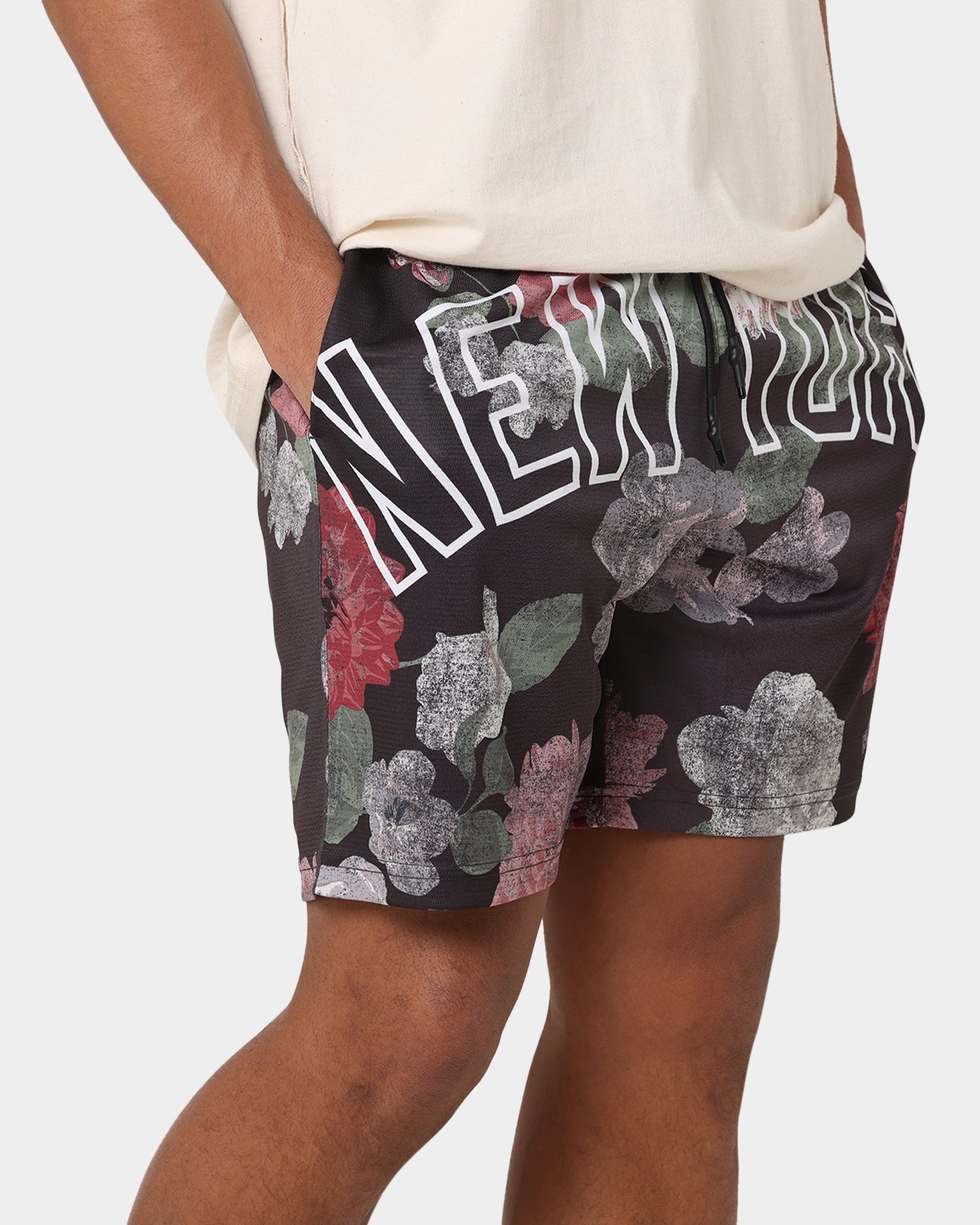 Majestic Athletic New York Yankees Digi Floral Camo Shorts Faded Black、mySite、zt4zffjzw
