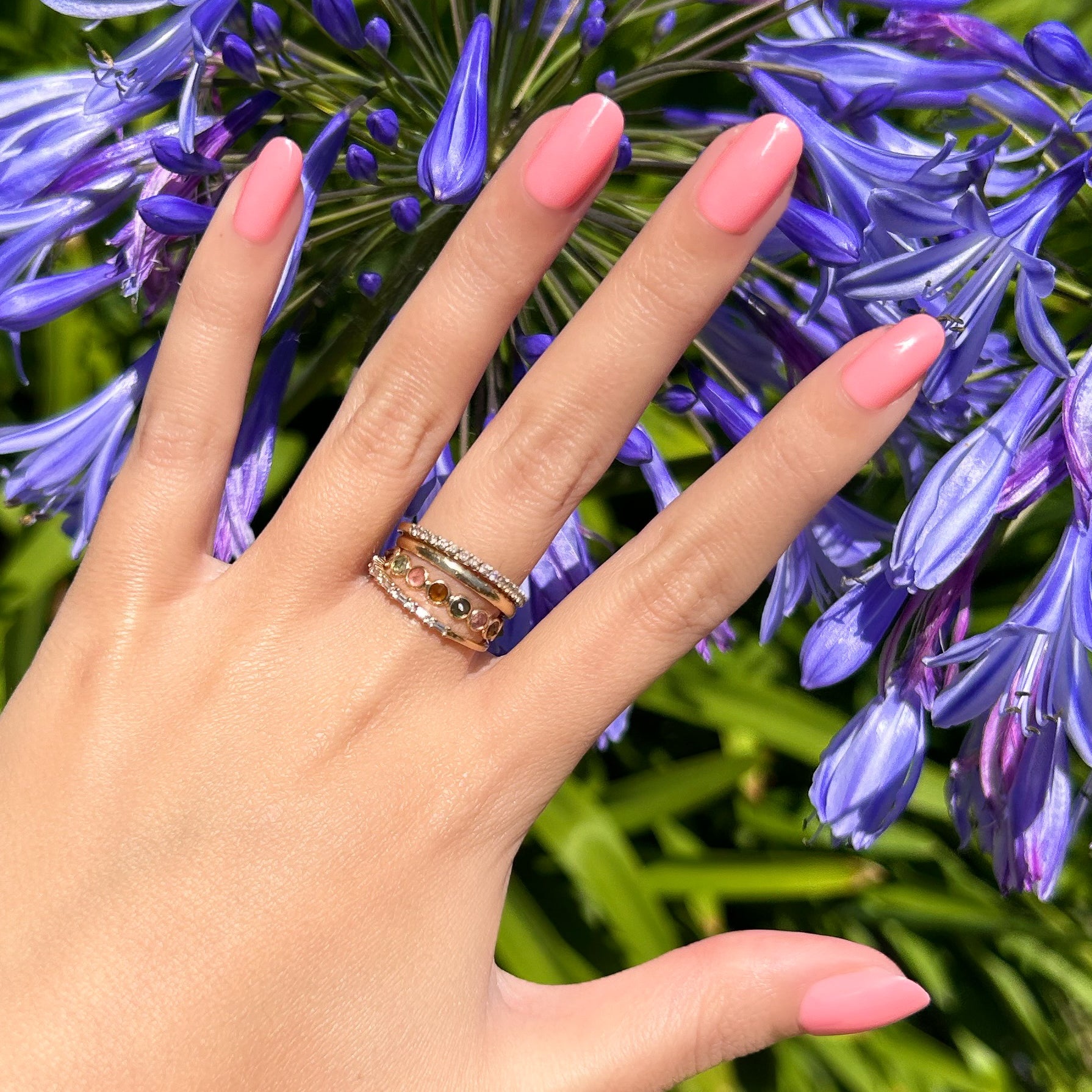 Pen Pal - Press-On | Short | Round、mySite、solidvoid