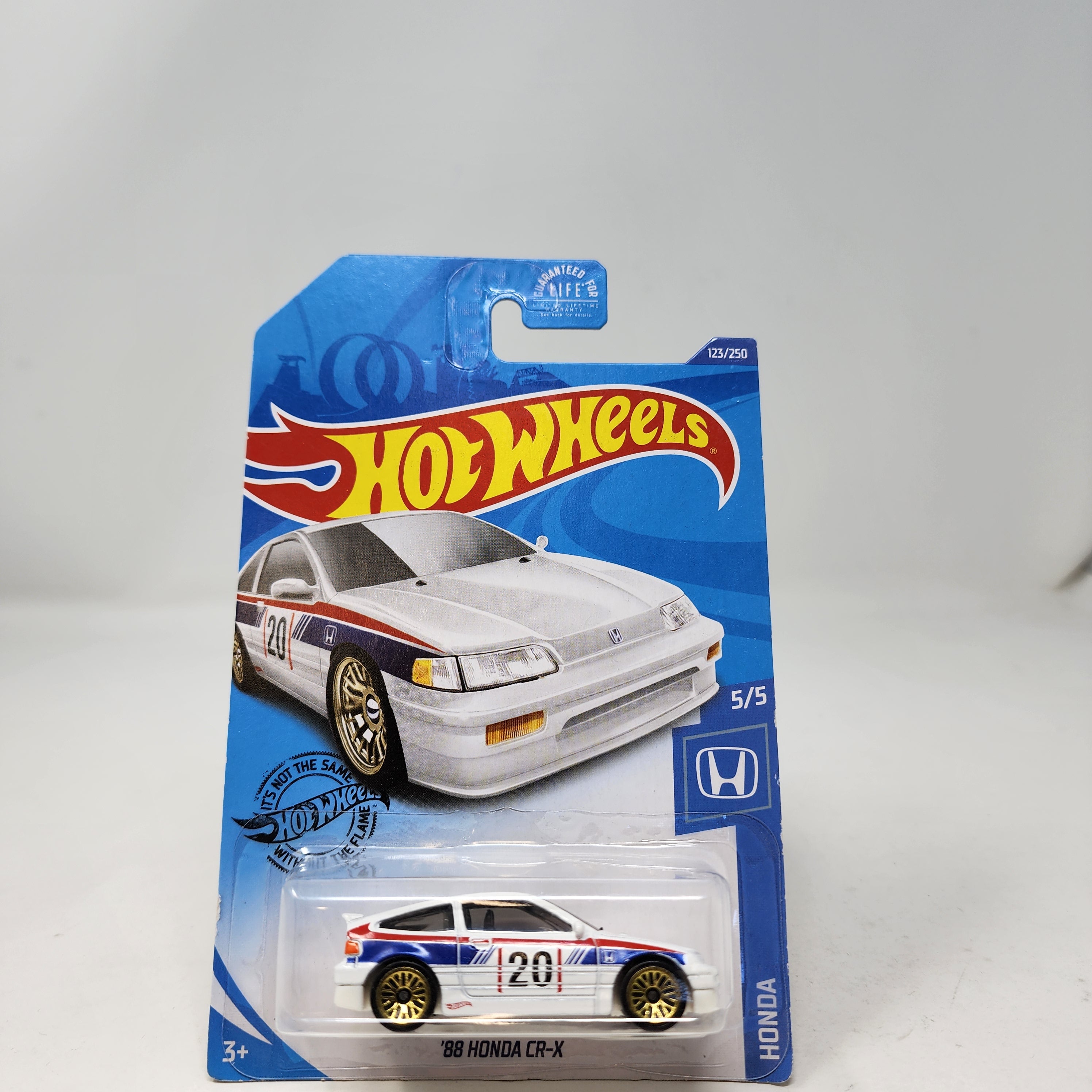 '88 Honda Cr-X #123 * White * 2020 Hot Wheels Basic、mySite、hgirdovlk