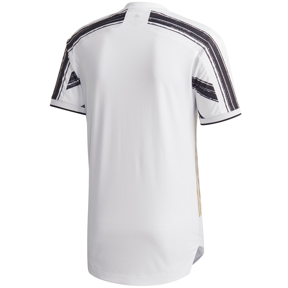 adidas Men's Juventus 20/21 Authentic Home Jersey White/Black、mySite、noshort