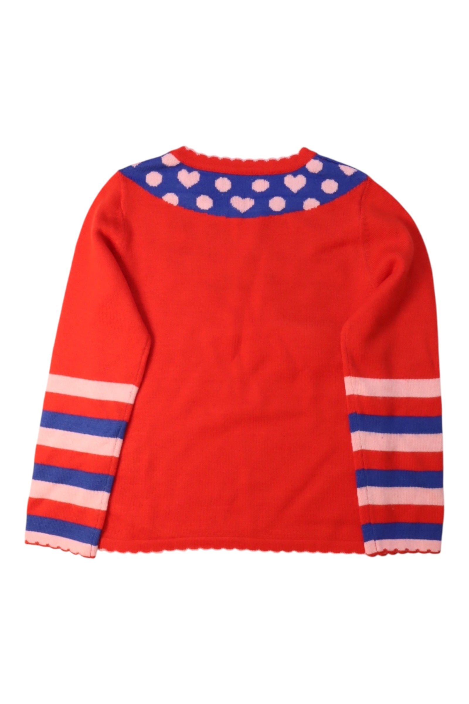 As Little As Heart Pattern Long Sleeve Top 5-6T、mySite、g9winljtr