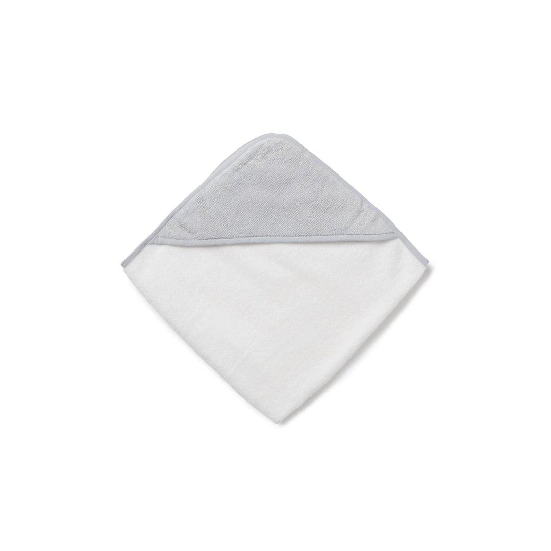 MORI Hooded Baby Bath Towel - White + Grey、mySite、merchandisen