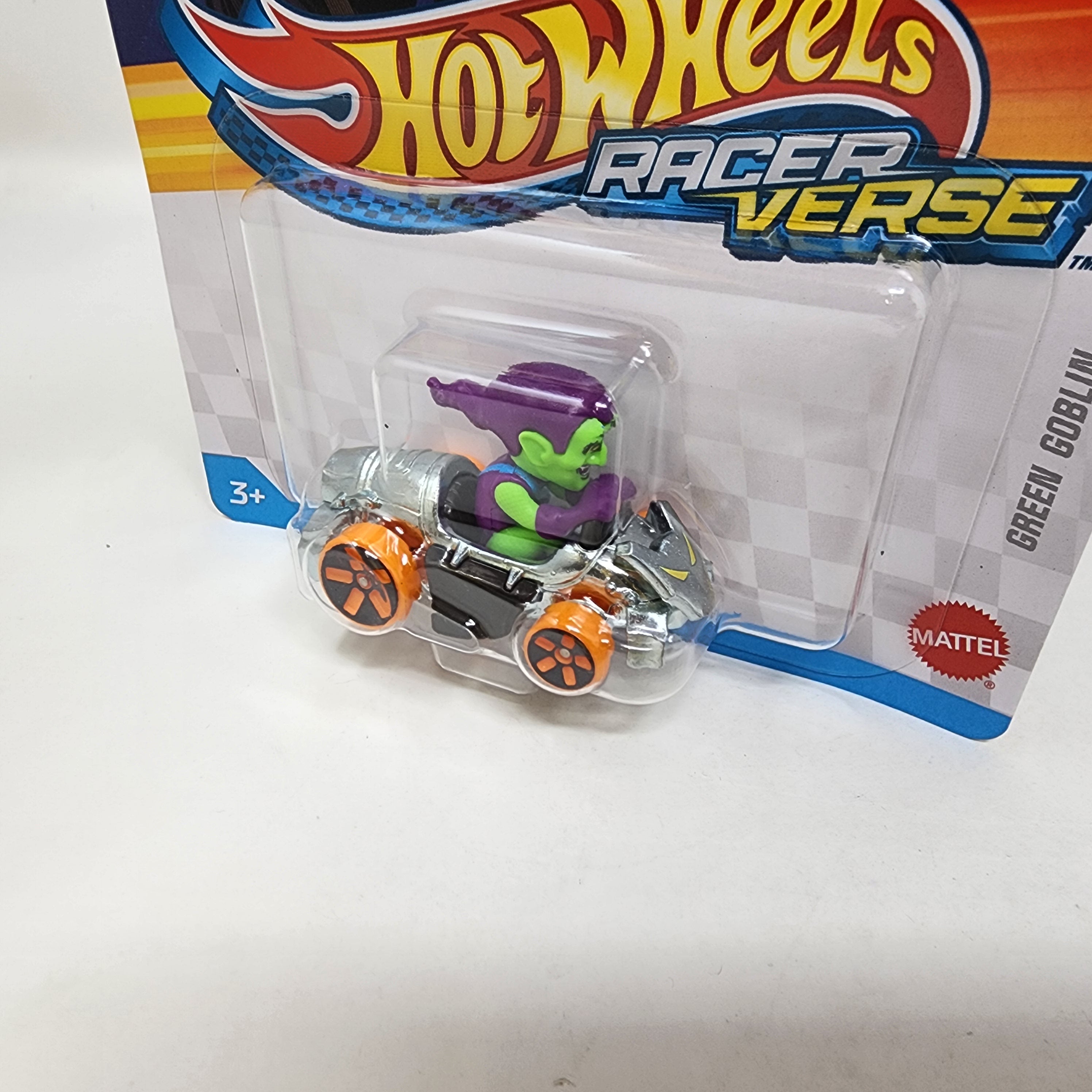 Green Goblin Marvel Spiderman * 2025 Hot Wheels Racer Verse Case A、mySite、hgirdovlk