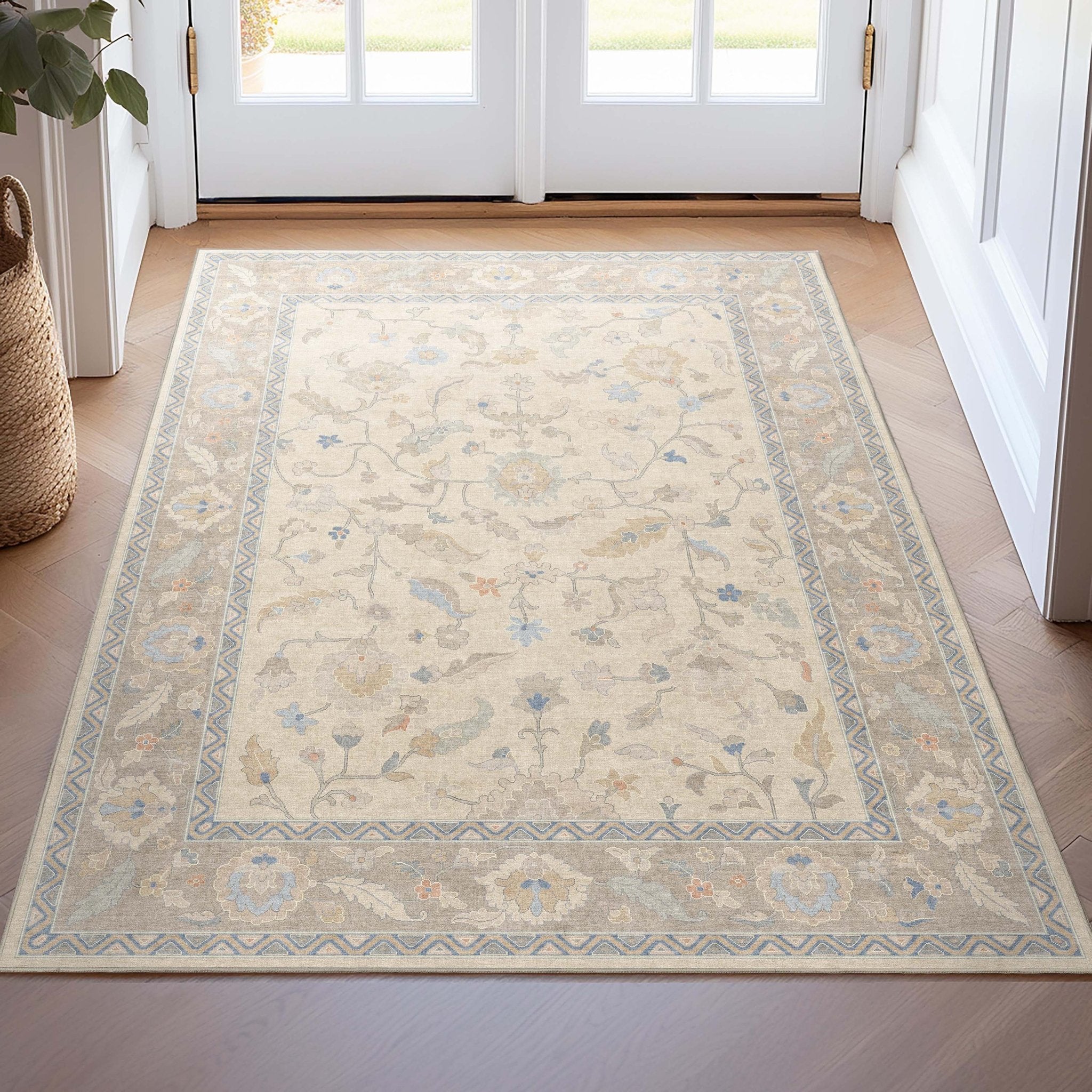 Mardin Modern Vintage Boho Rug for Living Room Bedroom Dining Room ,Easy Clean、mySite、gigharbornorthrealestate