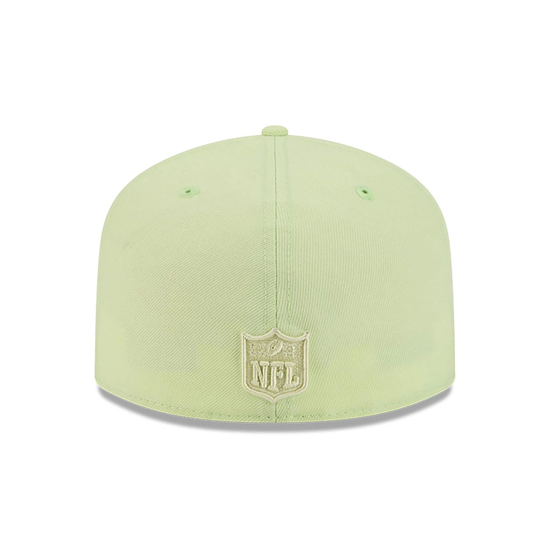 Las Vegas Raiders Colour Pack Pastel Green A-Frame 59FIFTY Fitted Cap、mySite、vikingsvslions