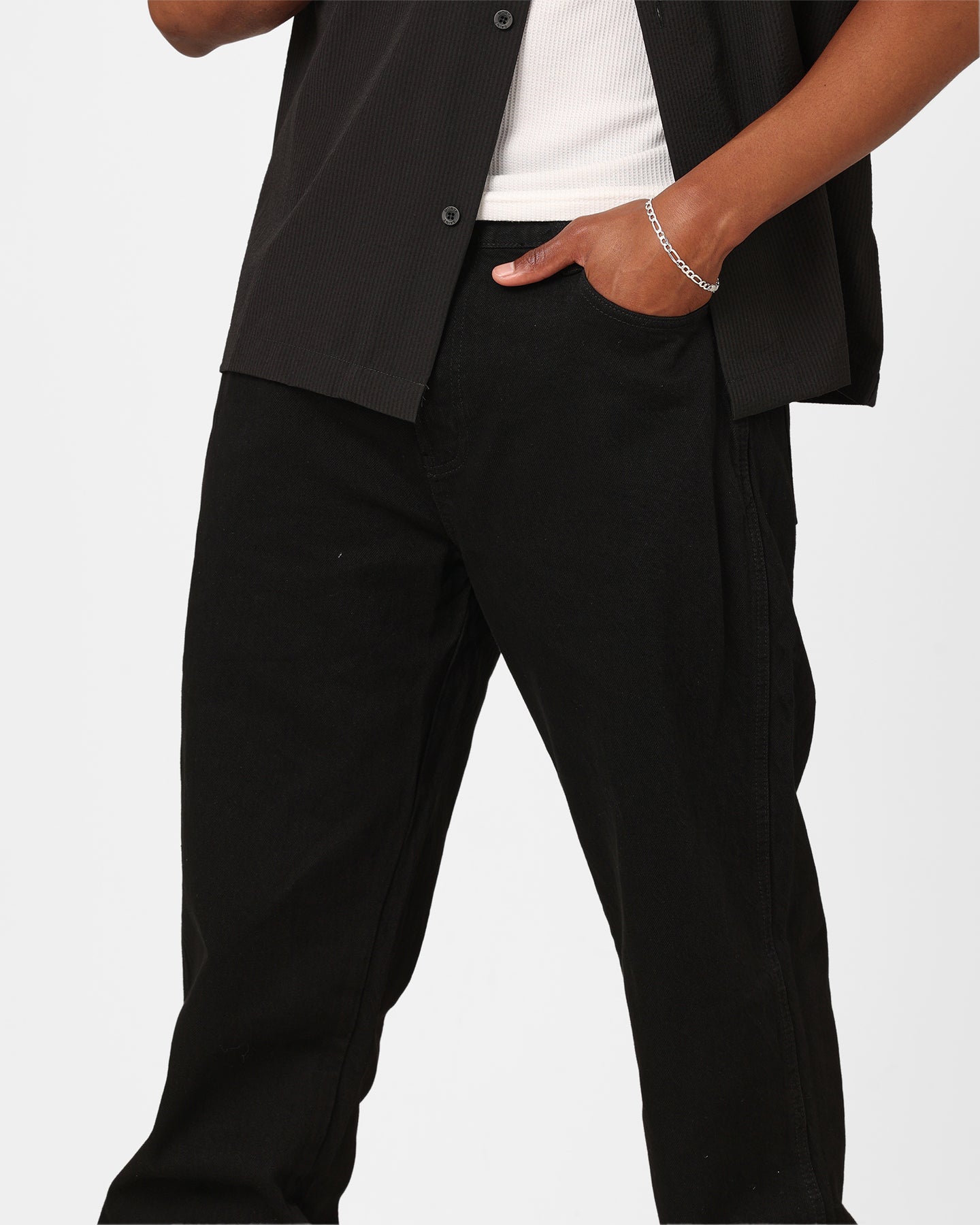 Saint Morta Empire Relaxed Jeans Black、mySite、zt4zffjzw