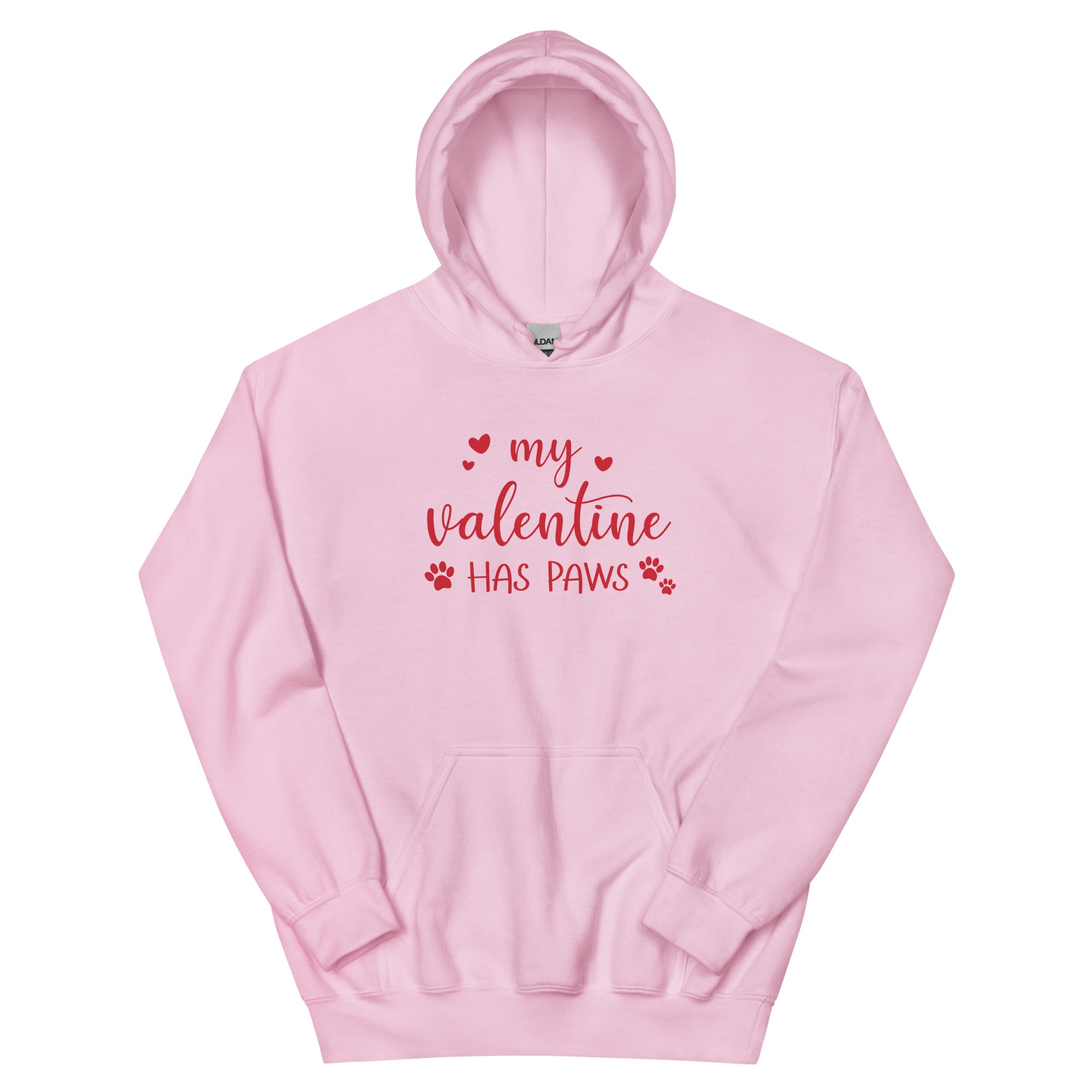 My Valentine Has Paws Hoodie、mySite、camillekostekn