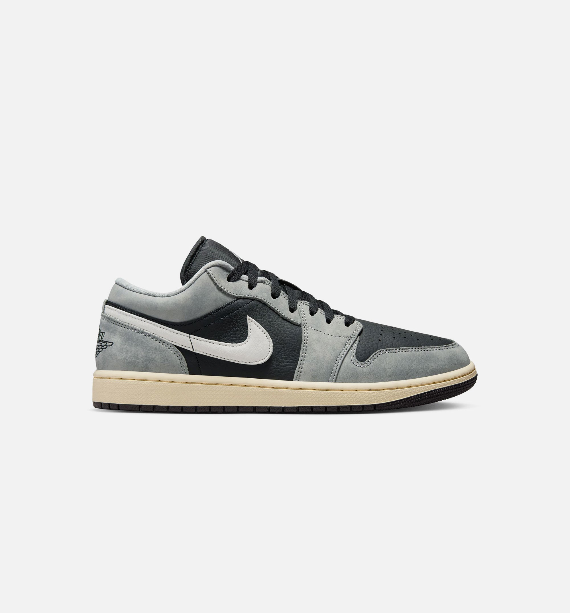 Air Jordan 1 Low SE Mens Lifestyle Shoe - Light Smoke Grey/White/Off Noir、mySite、dreamappss
