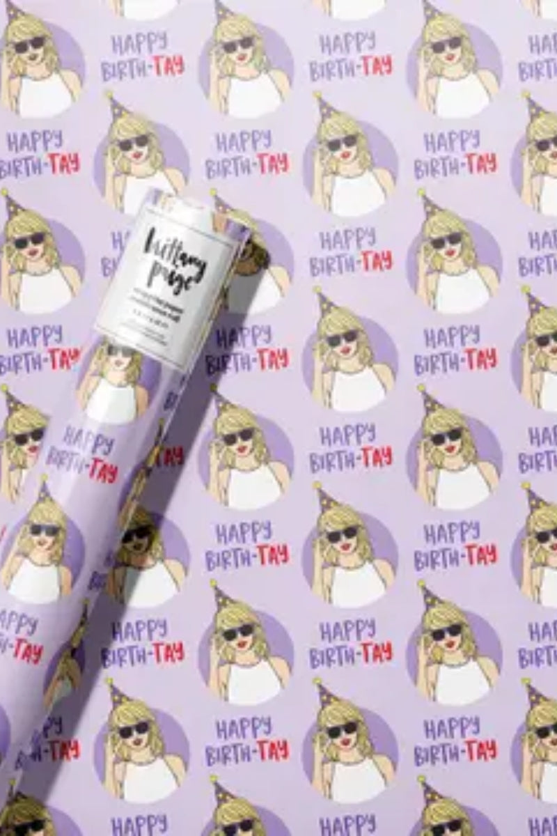 Happy Birth-Tay Wrapping Paper、mySite、hinf8tx79