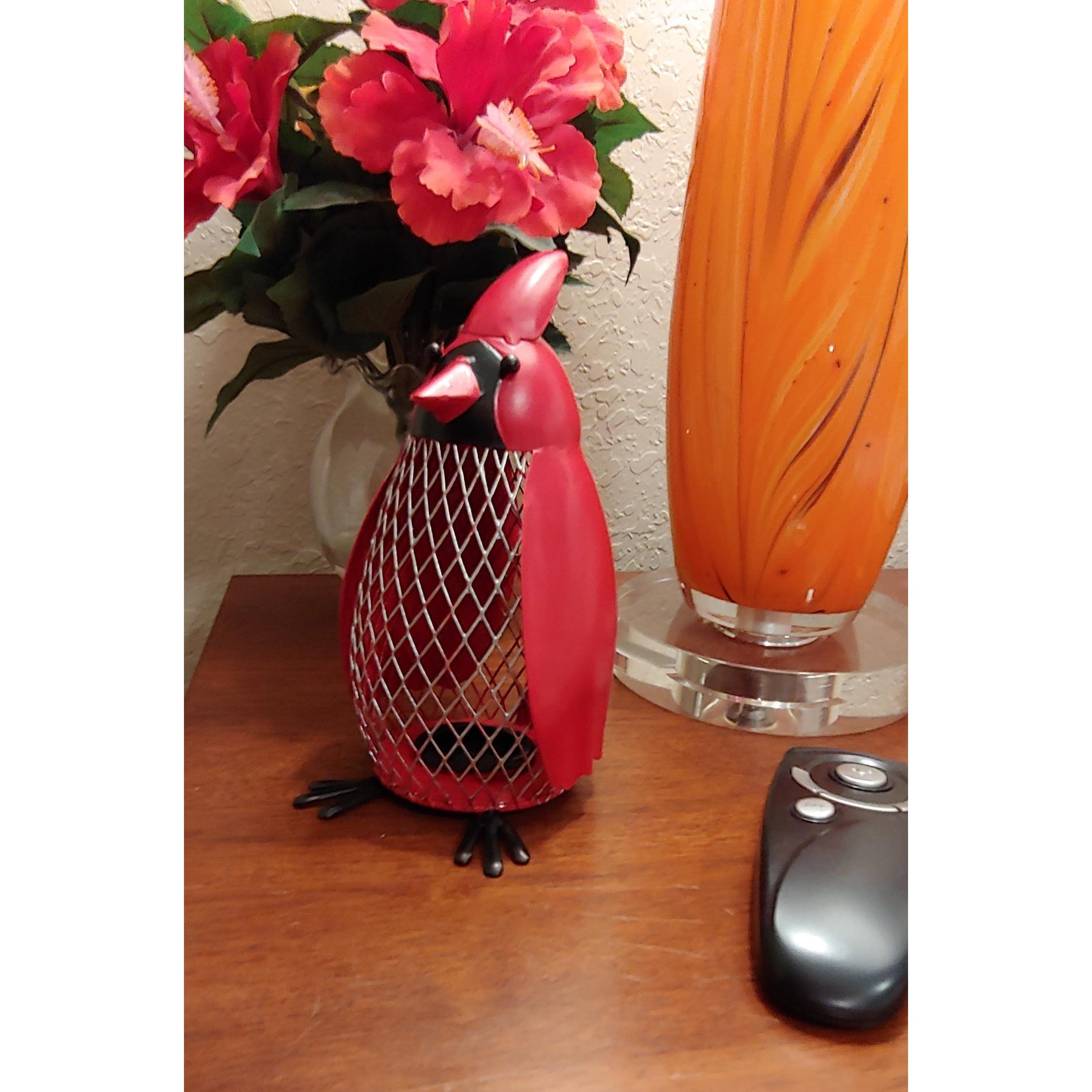 Wire Animal Cork Cages & Banks! Pig, Dog, Cat, Chicken, Cardinal, Owl & More! Metal Craft Decor,、mySite、g9winljtr