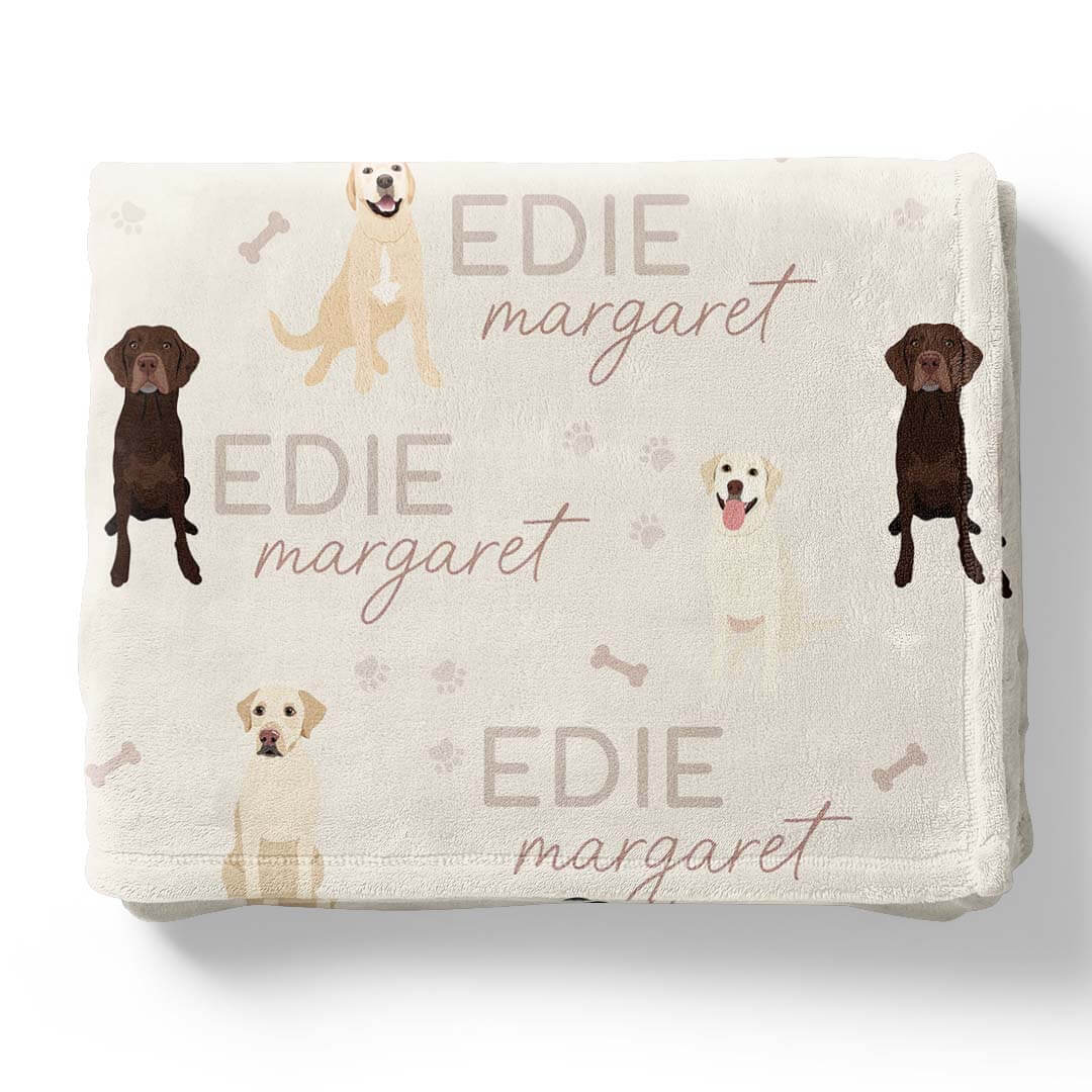  Personalized Kids Blanket | Lab、mySite、layawaytickets