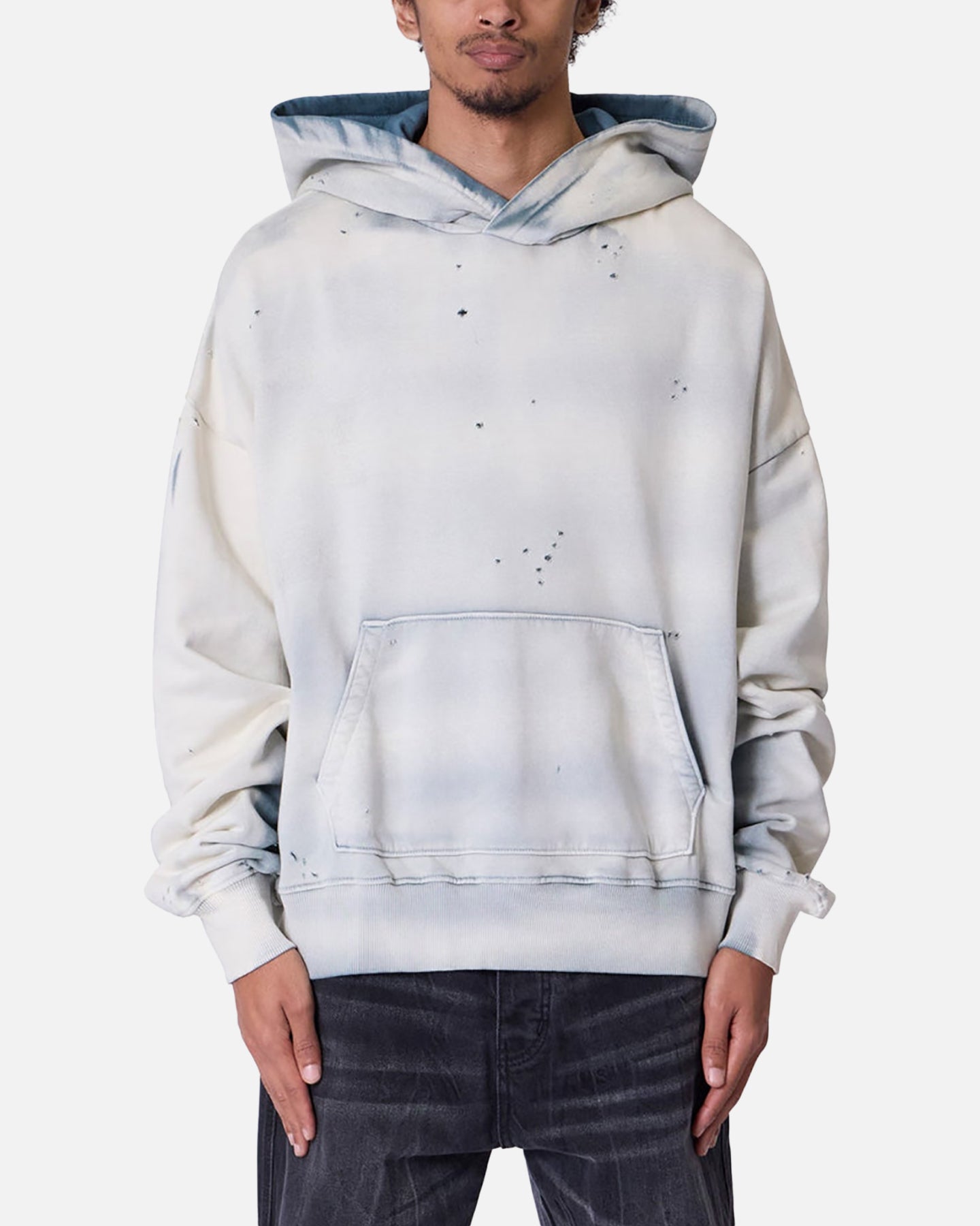 MNML Sprayed Hoodie Blue、mySite、zt4zffjzw