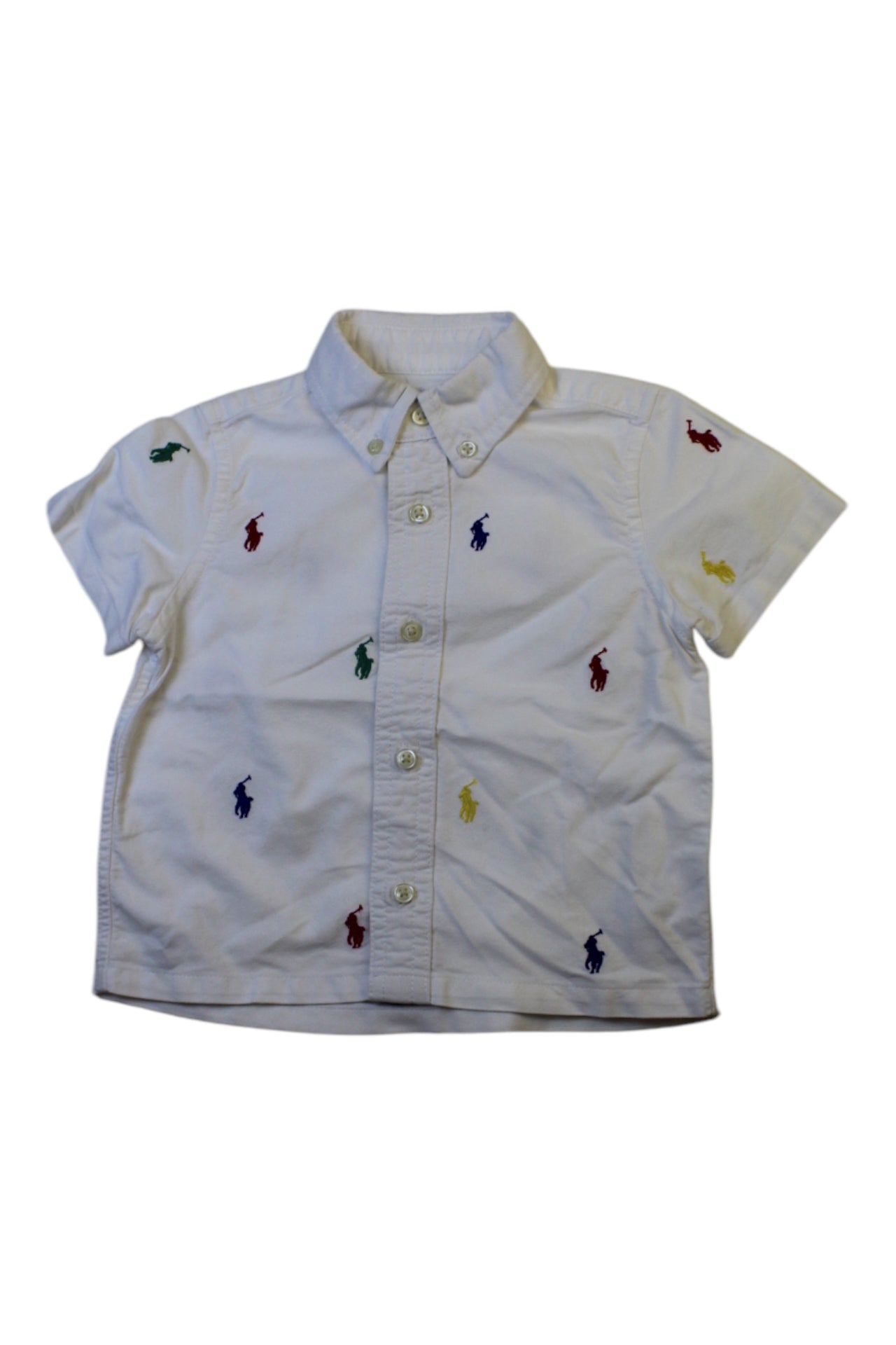 Ralph Lauren Embroidered Shirt 12-18M、mySite、g9winljtr
