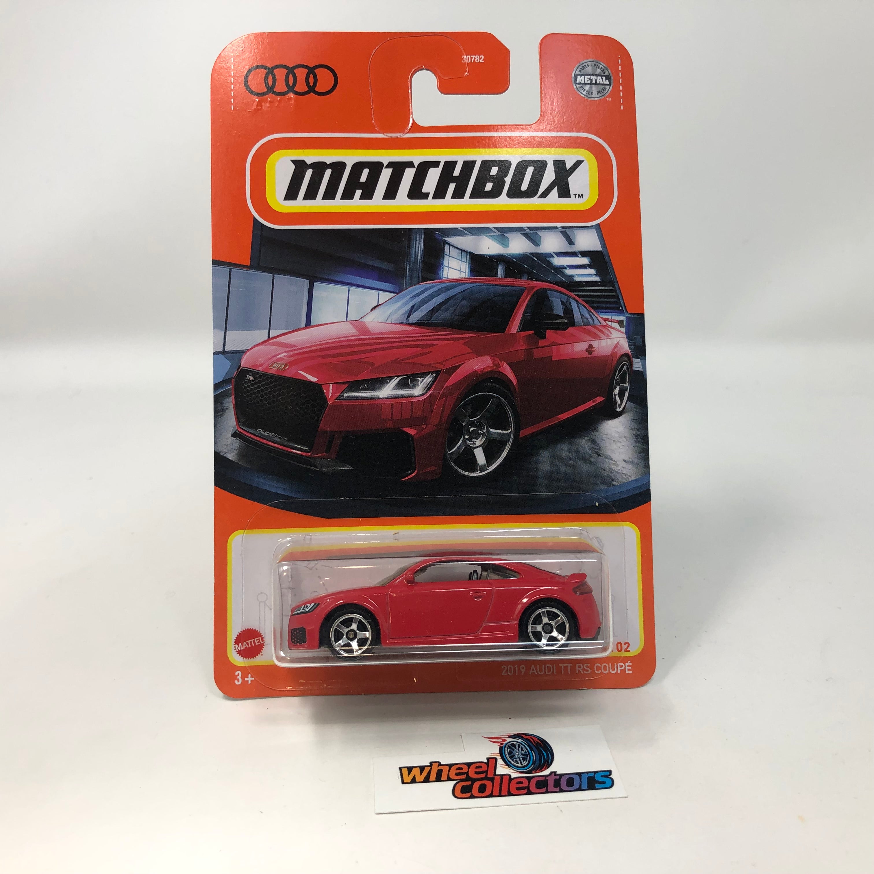 2019 Audi TT RS Coupe * RED * Matchbox Basic Series、mySite、hgirdovlk