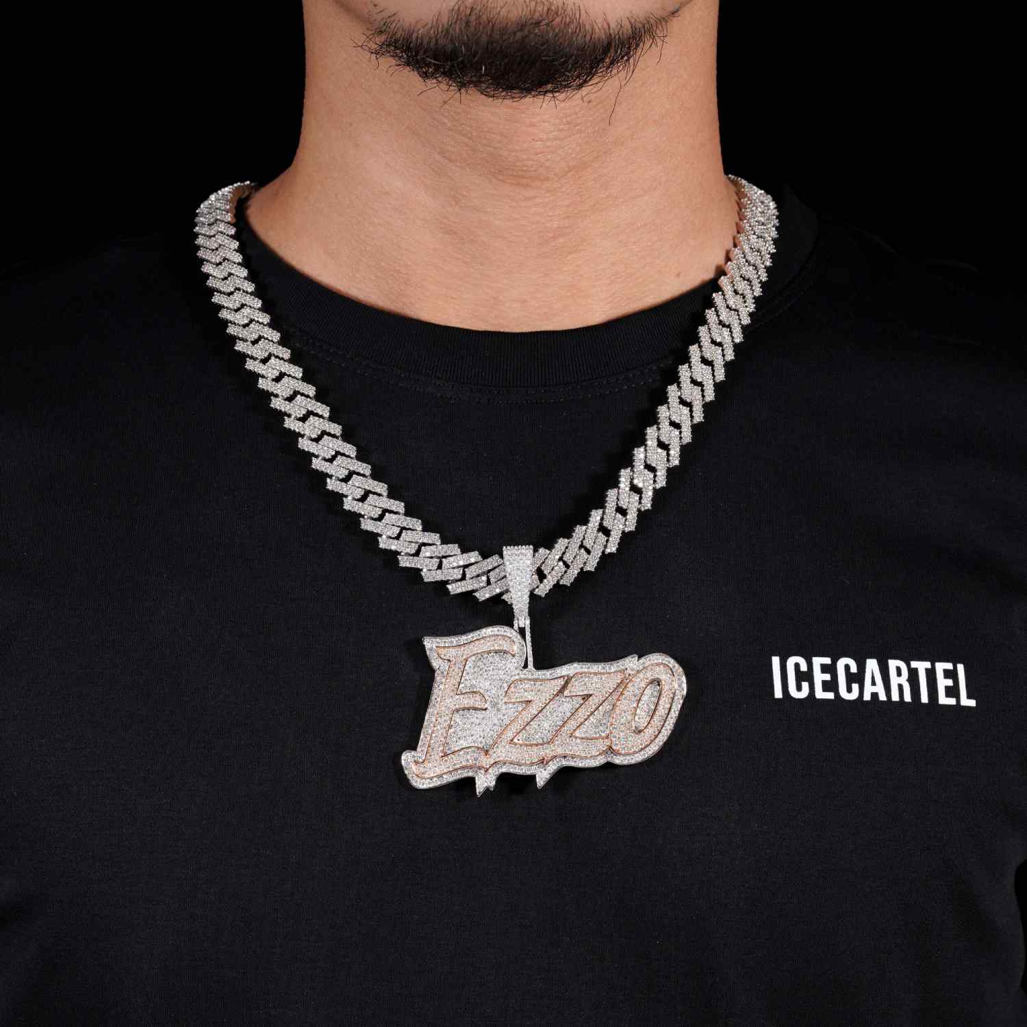 EZZO Custom Moissanite Pendant 14K Gold、mySite、hinf8tx79