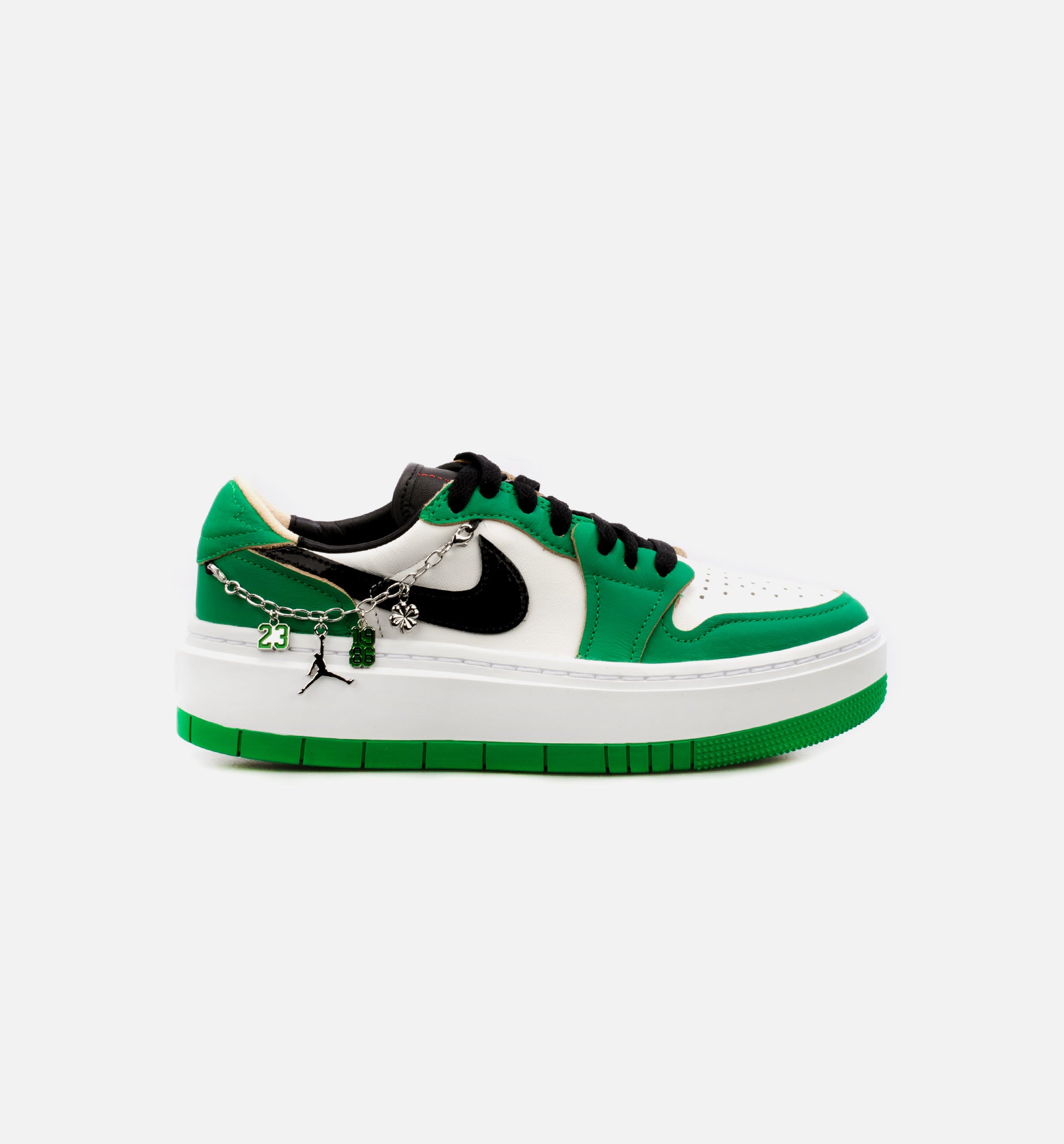 Air Jordan 1 Elevate Low Lucky Green Womens Lifestyle Shoe - Green/White、mySite、dreamappss