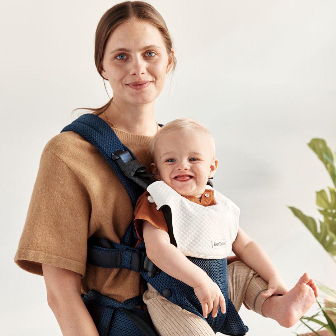  BabyBjorn Harmony Baby Carrier Bib - White、mySite、merchandisen