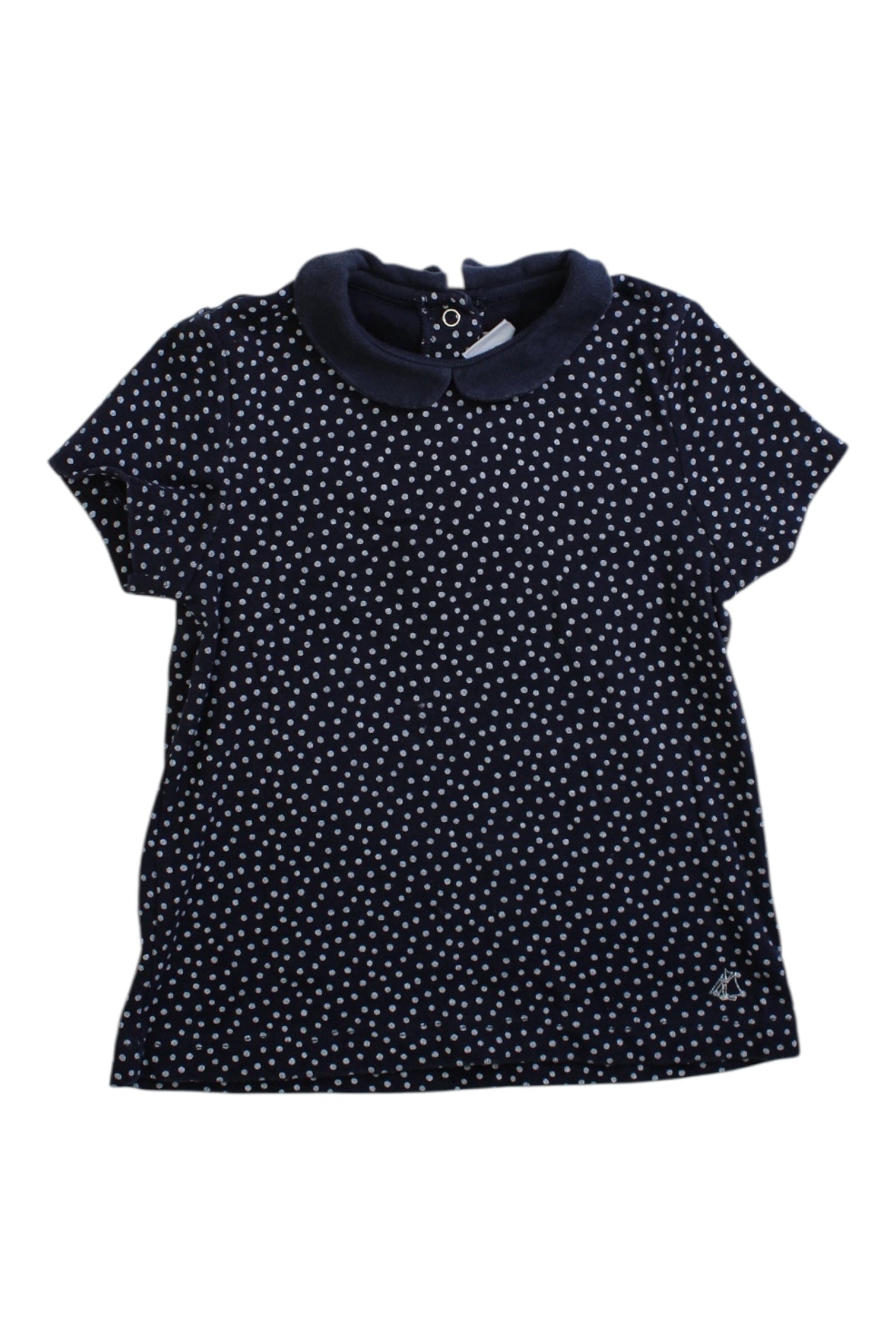 Petit Bateau Polka Dot Polo Shirt - Size 3T、mySite、g9winljtr
