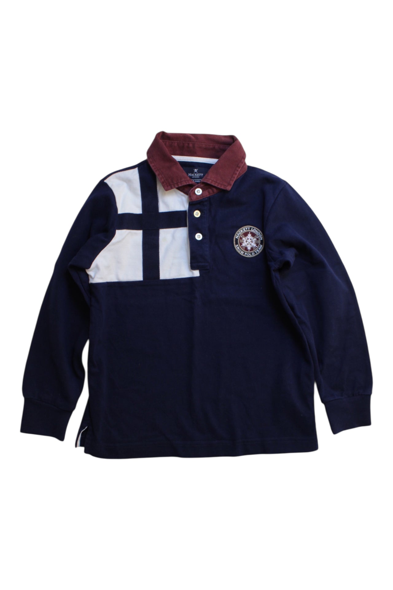 Hackett Long Sleeve Polo Shirt With Collar 5-6T、mySite、g9winljtr