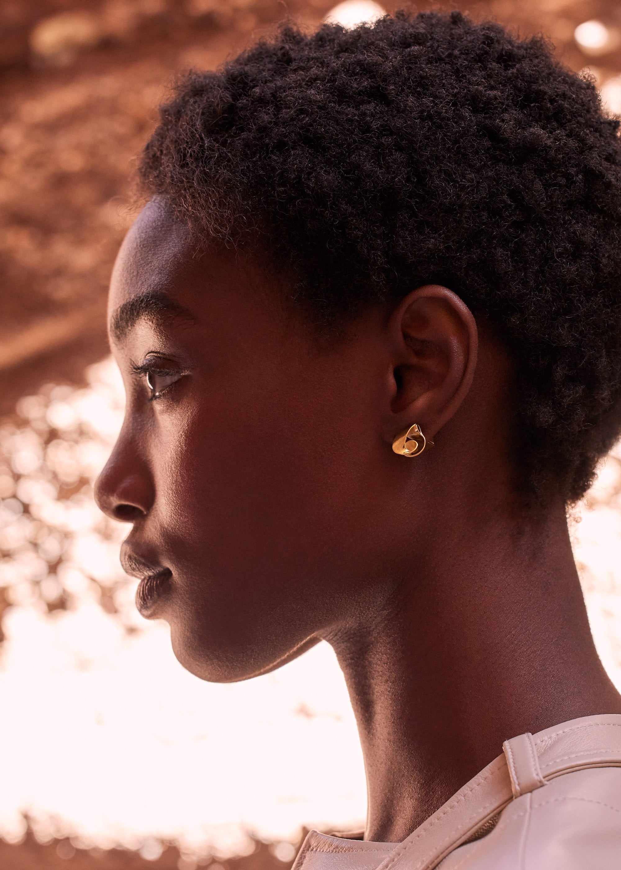 Puces d��oreilles ole - Dor茅e � l��or 24 carats、mySite、camillekostekn