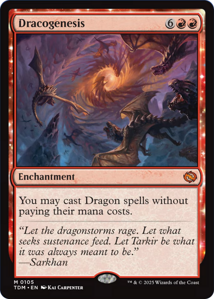Dracogenesis Tarkir: Dragonstorm、mySite、waistdrama