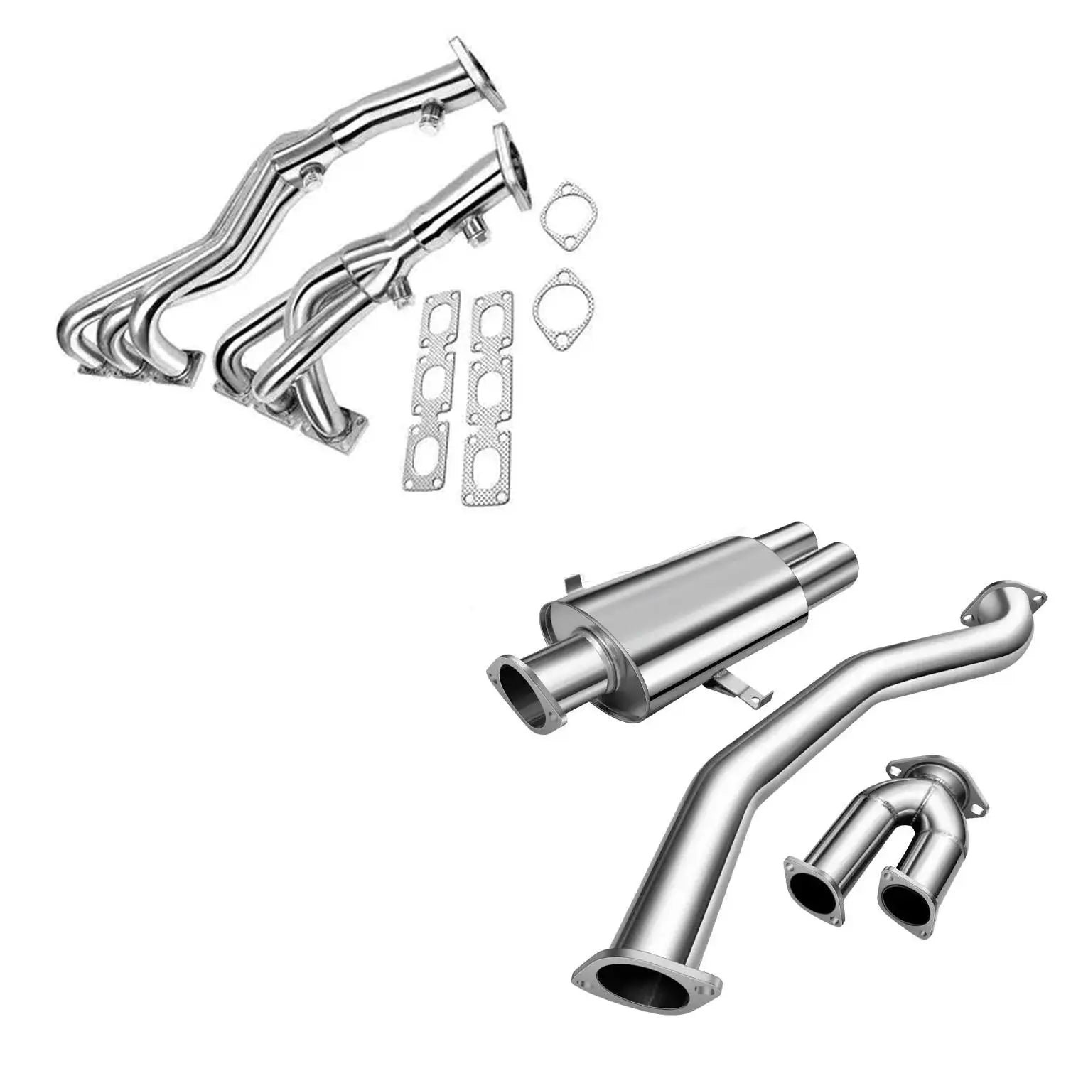 BMW M52 Long & Short Tube Headers (1994-2002) | Fits E36 E46 Z3 E39 E38、mySite、nflplayoffbracketp