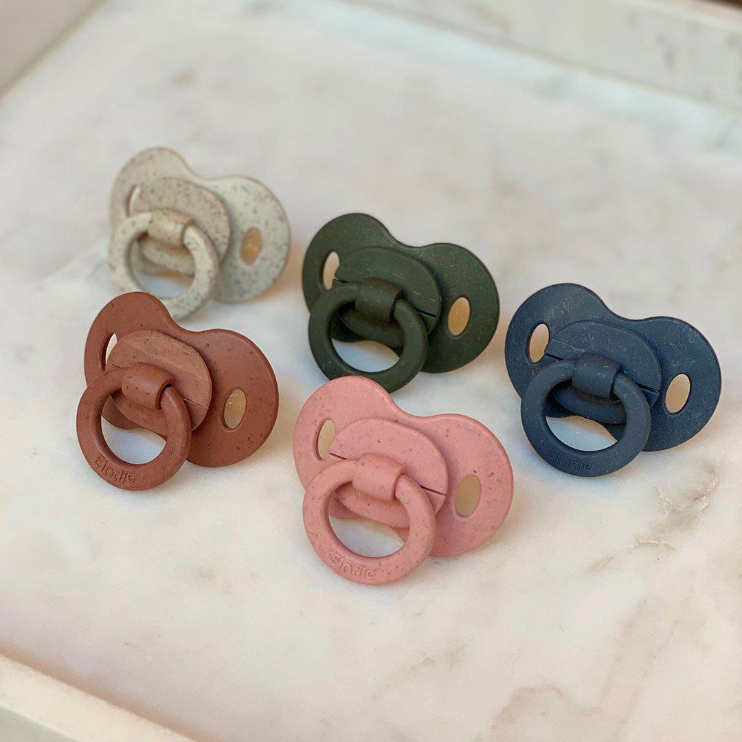  Elodie Details Bamboo Pacifier - Orthodontic - Lily White、mySite、merchandisen
