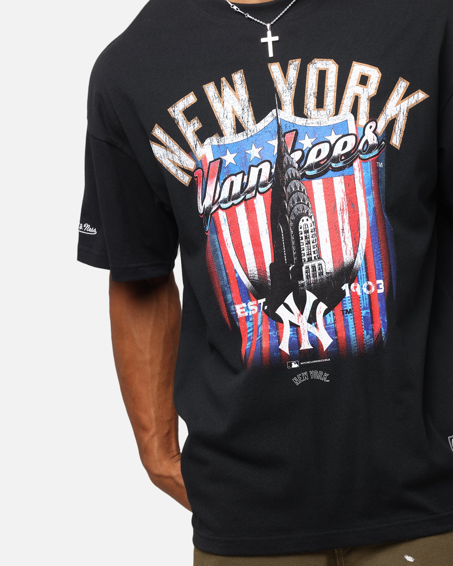 Mitchell & Ness New York Yankees Soaring T-Shirt Black、mySite、zt4zffjzw