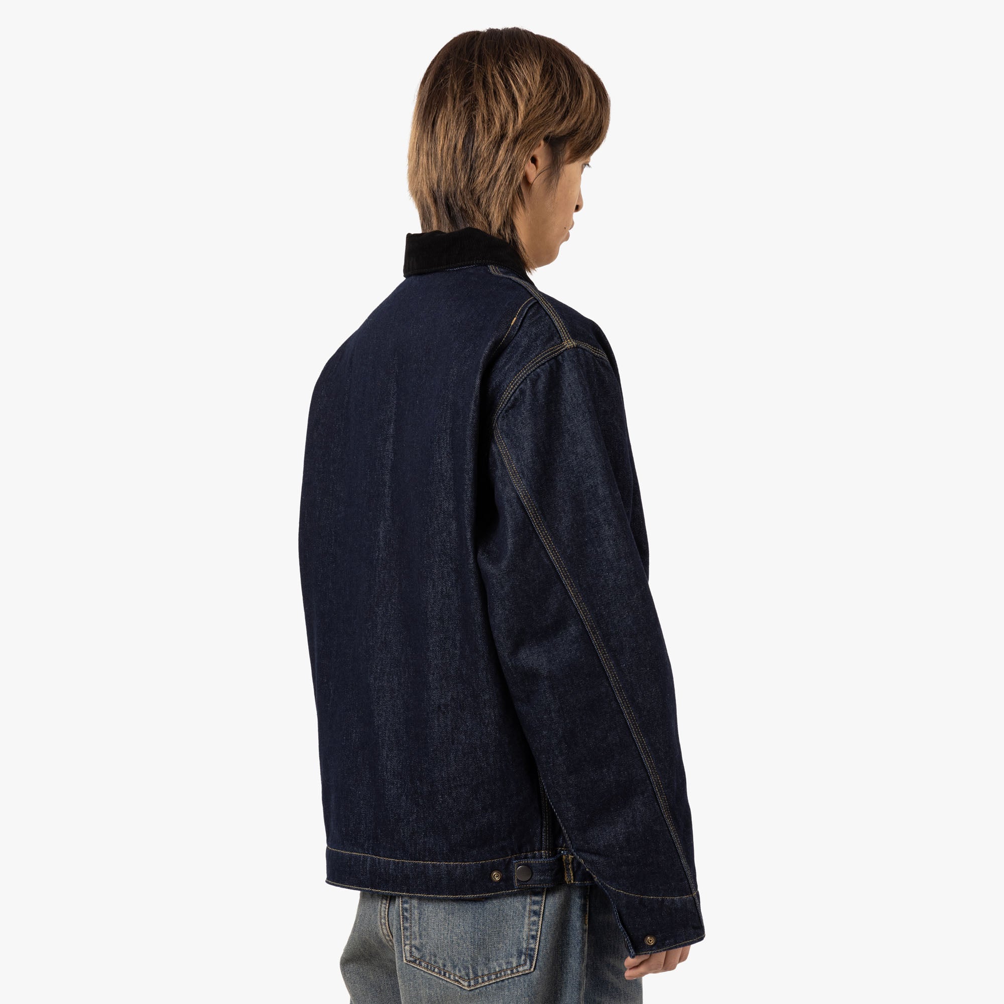  Carhartt WIP OG Detroit Jacket / Denim Blue / Black Rinsed、mySite、merchandisen