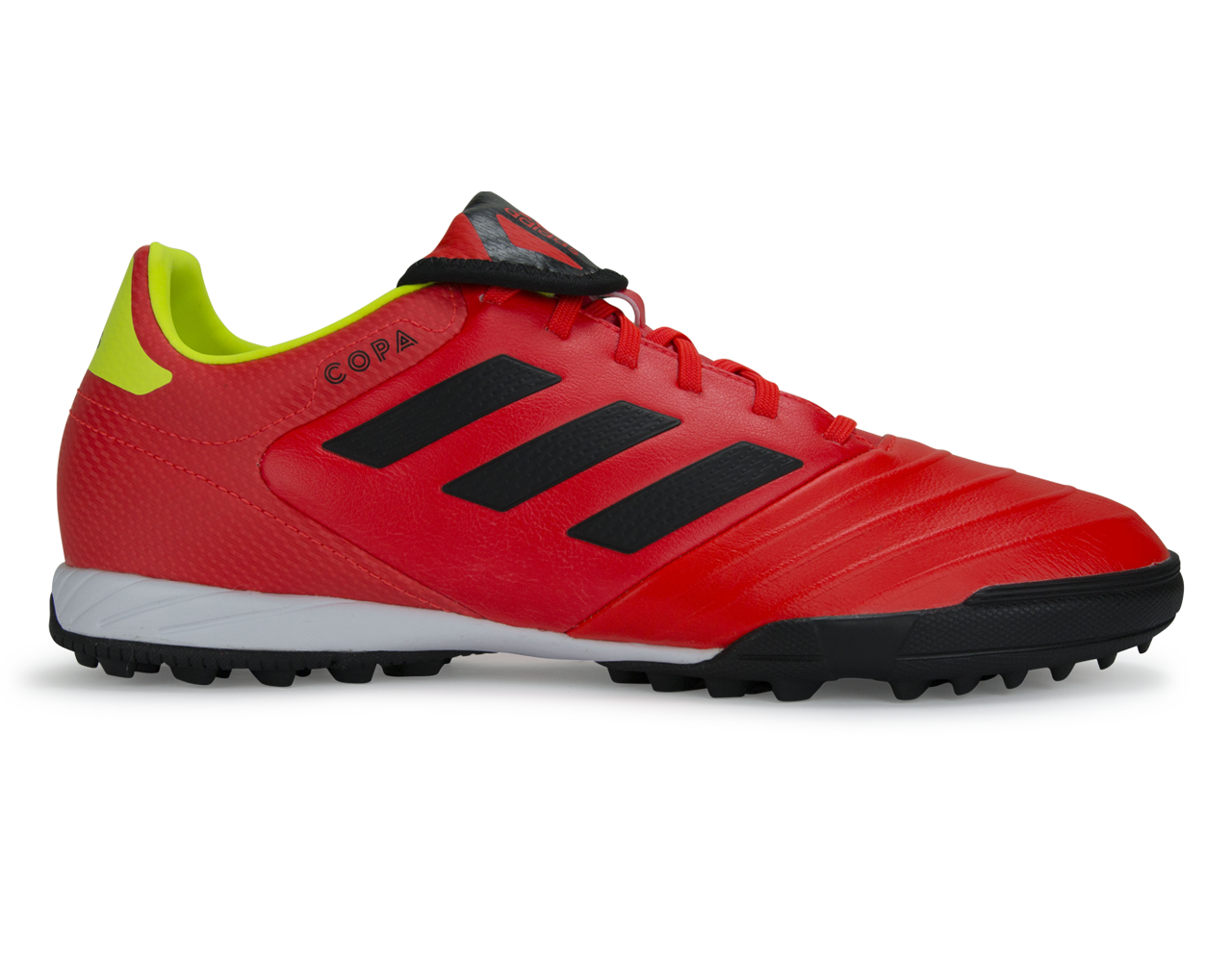 adidas Men's Copa 18.3 Turf Soccer Shoes Solar Red/Core Black、mySite、noshort