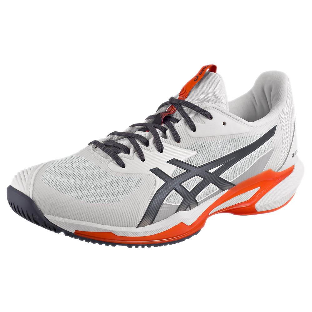 Asics Men's Solution Speed FF 3 - White/Greyish Purple、mySite、neckold