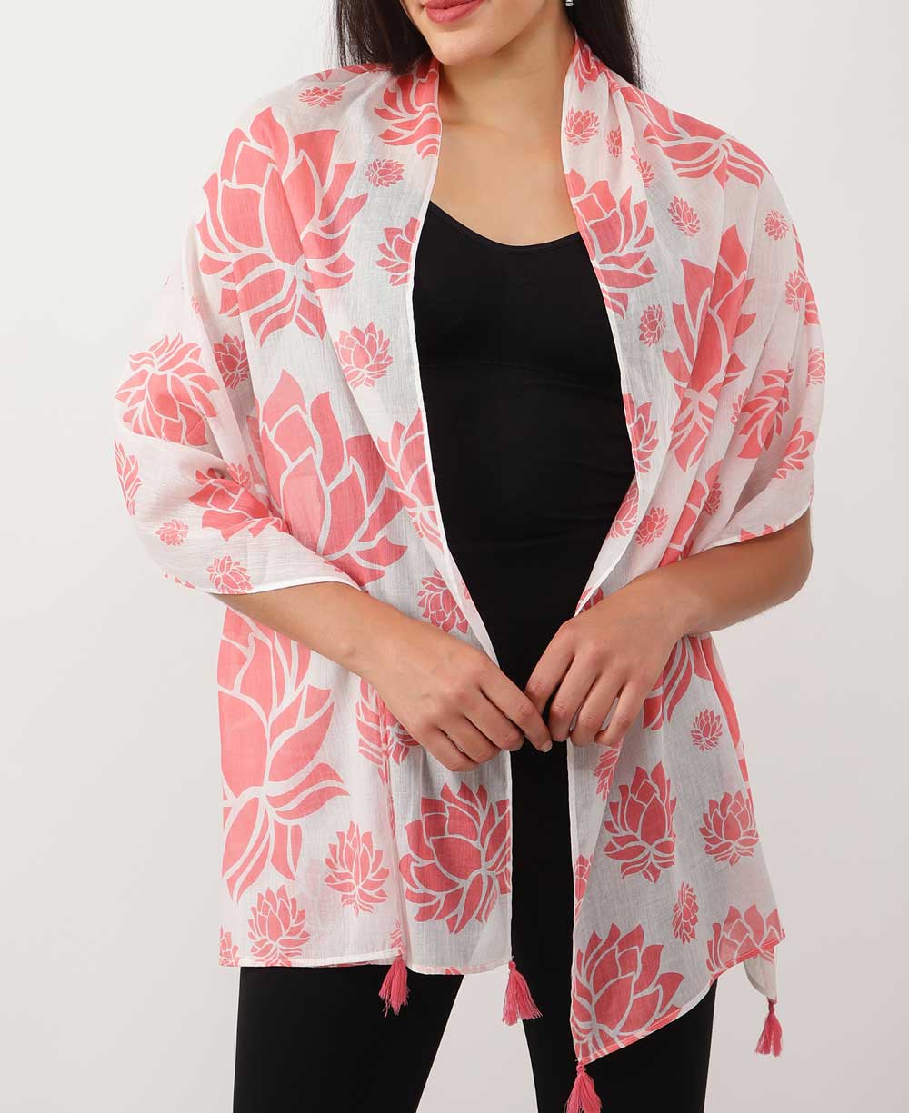 Story of 100 Lotuses Artistic Scarf、mySite、topwebapps