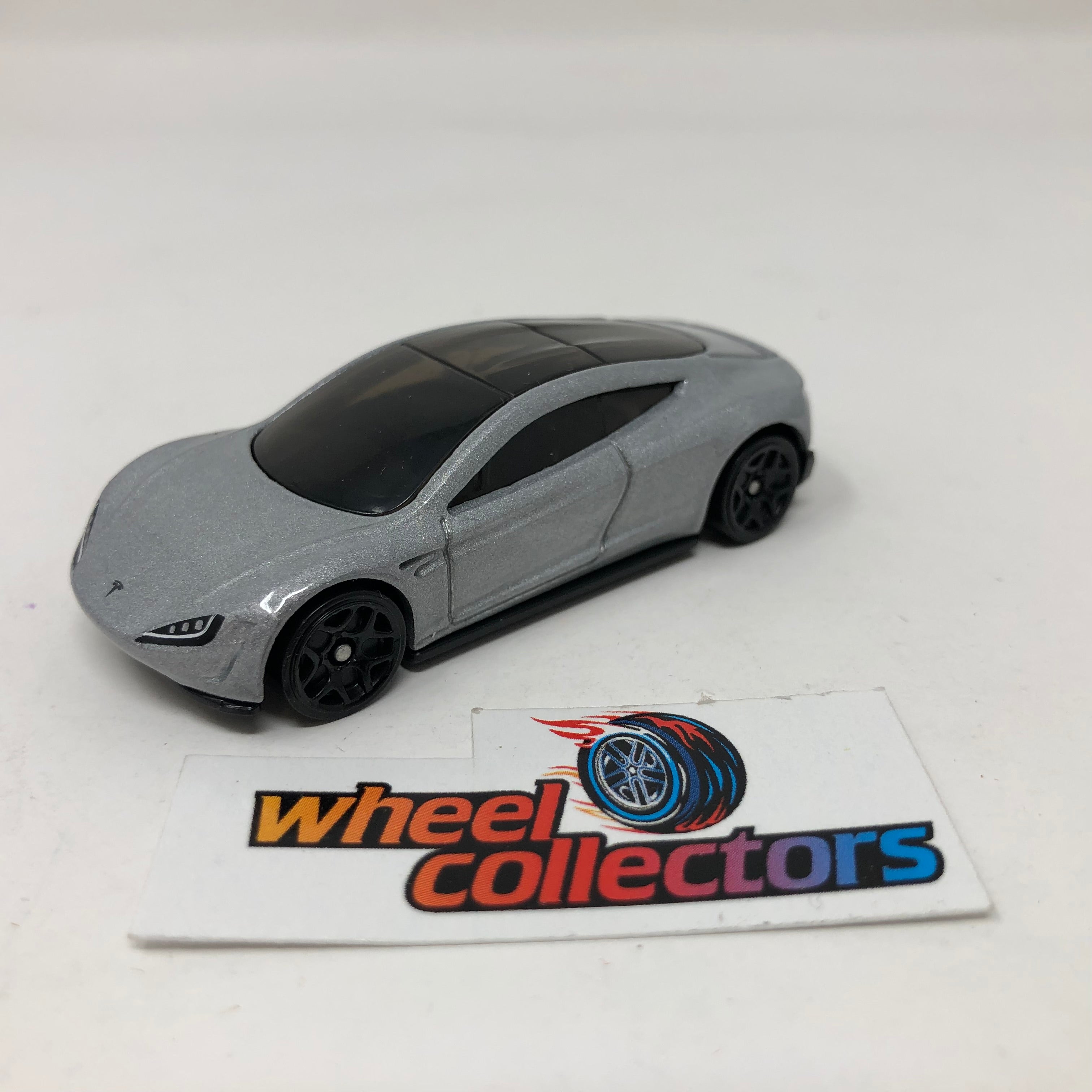 Tesla Roadster * Silver * Hot Wheels 1:64 scale Diecast Loose、mySite、hgirdovlk