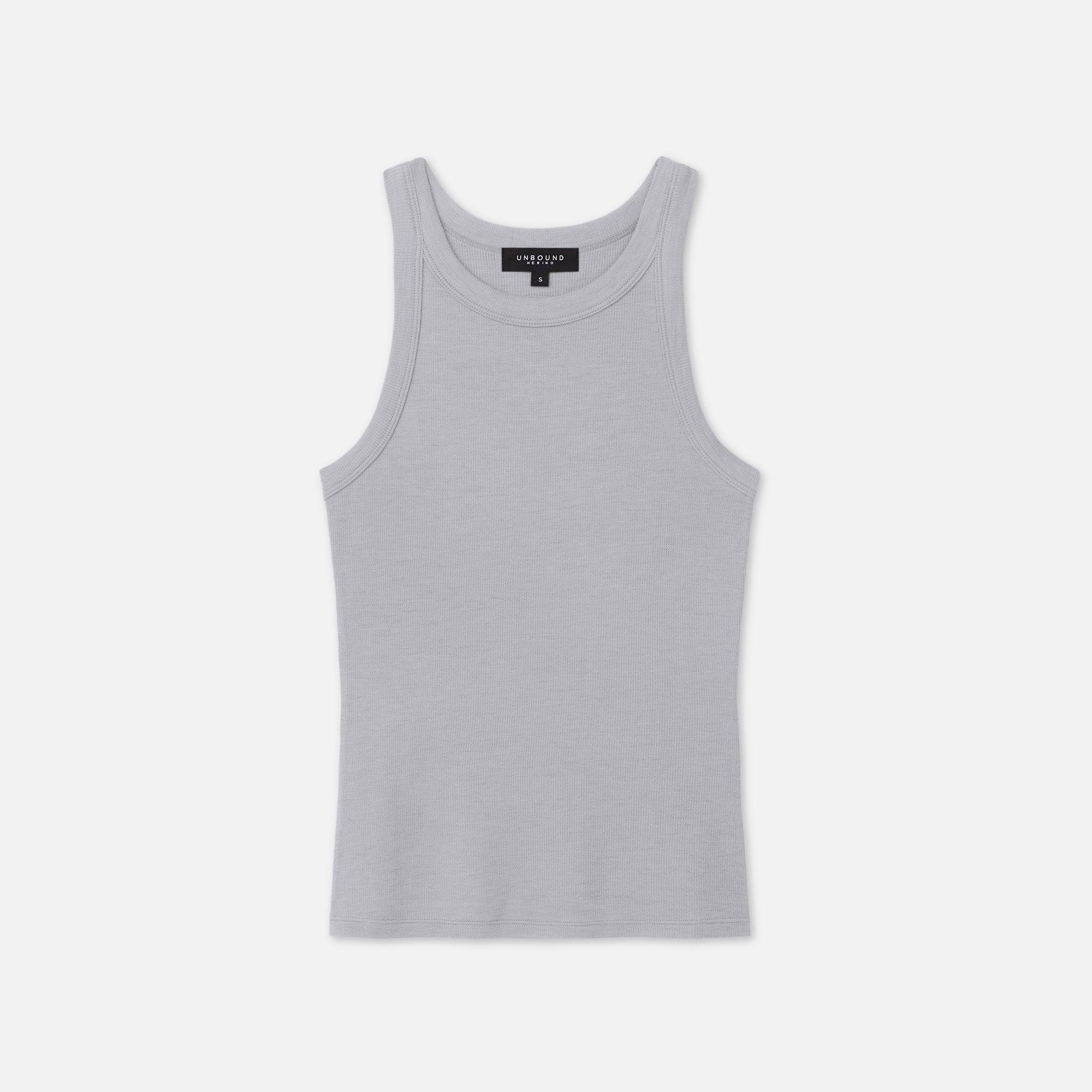 Women's Merino Ribbed Racer Tank、mySite、noshort