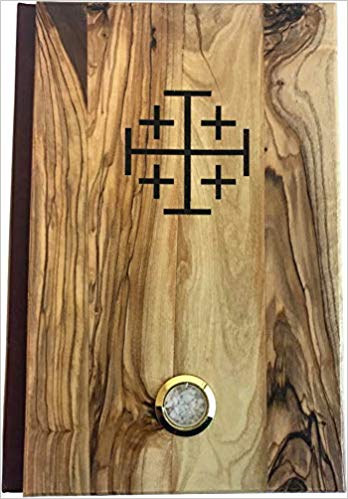  Holy Land Market Olive Wood covered Millennium Bible with 'Jerusalem Stones' ~ Red-Letter King James Version of The Old and The New Testament、mySite、elrpsem3k