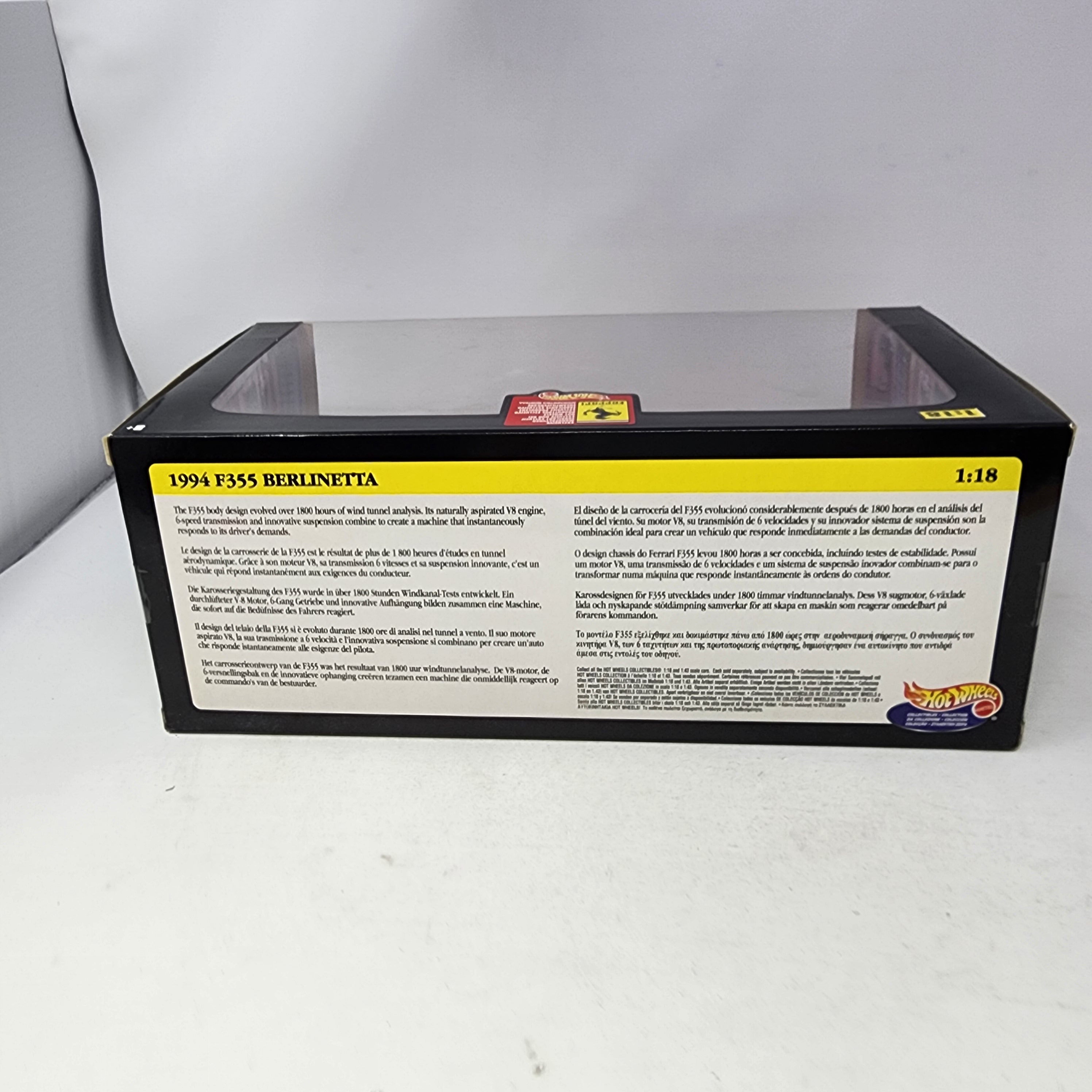 1994 Ferrari F355 Berlinetta * RED * Hot Wheels 1/18 Scale Collectibles、mySite、hgirdovlk