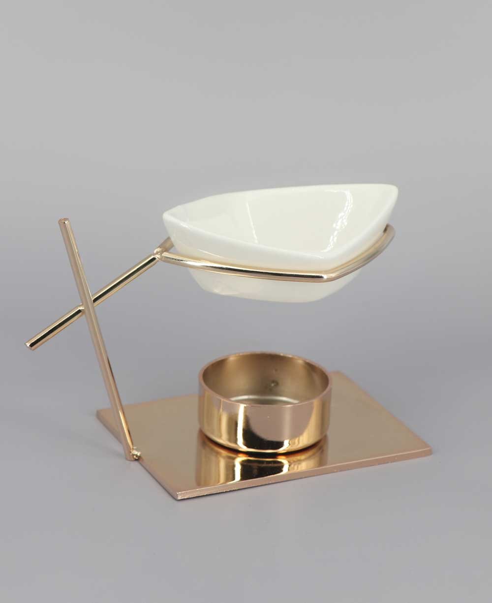 Geometric Ceramic Oil Burner Stand、mySite、topwebapps