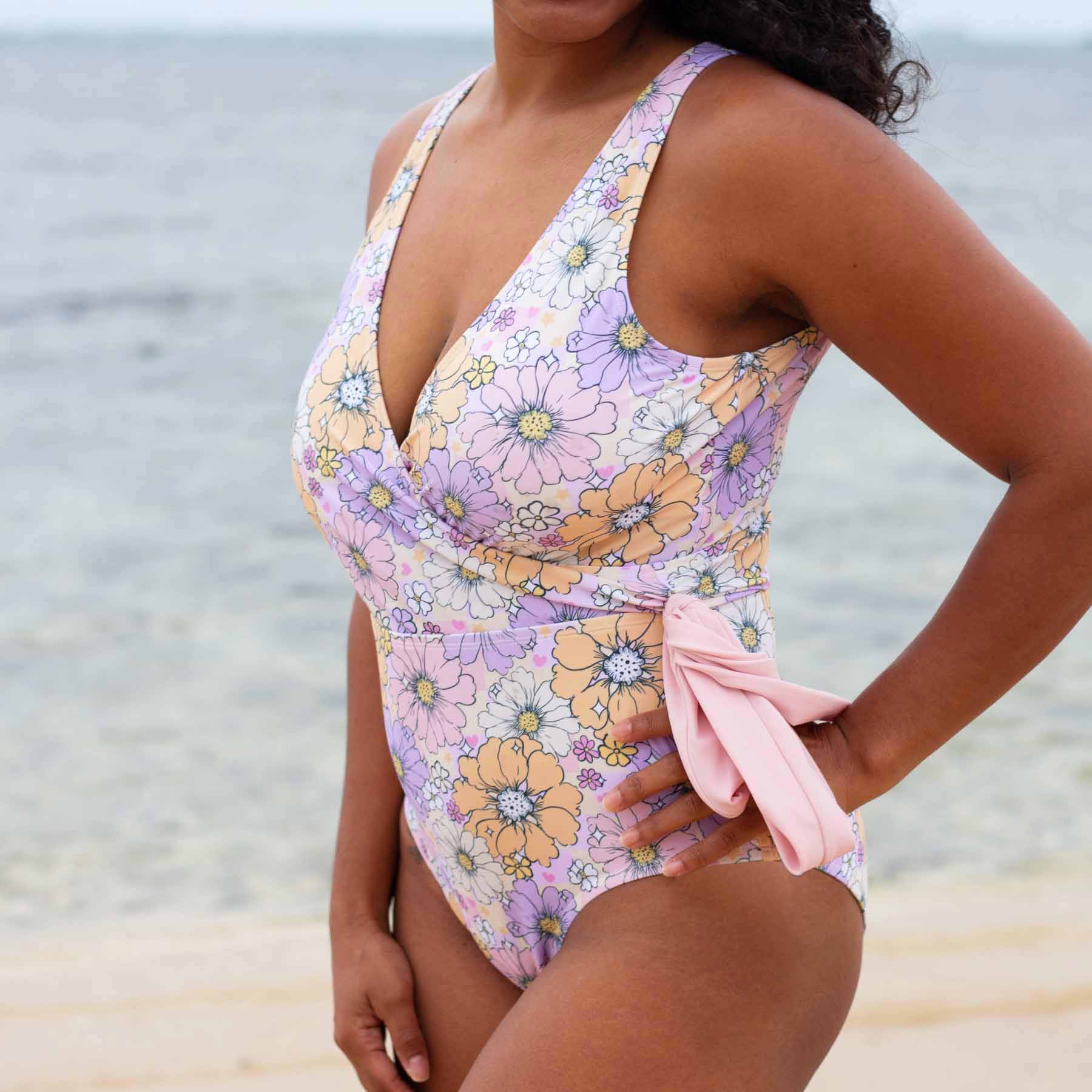  Women's Criss Cross One-Piece Swimsuit | All Prints、mySite、layawaytickets