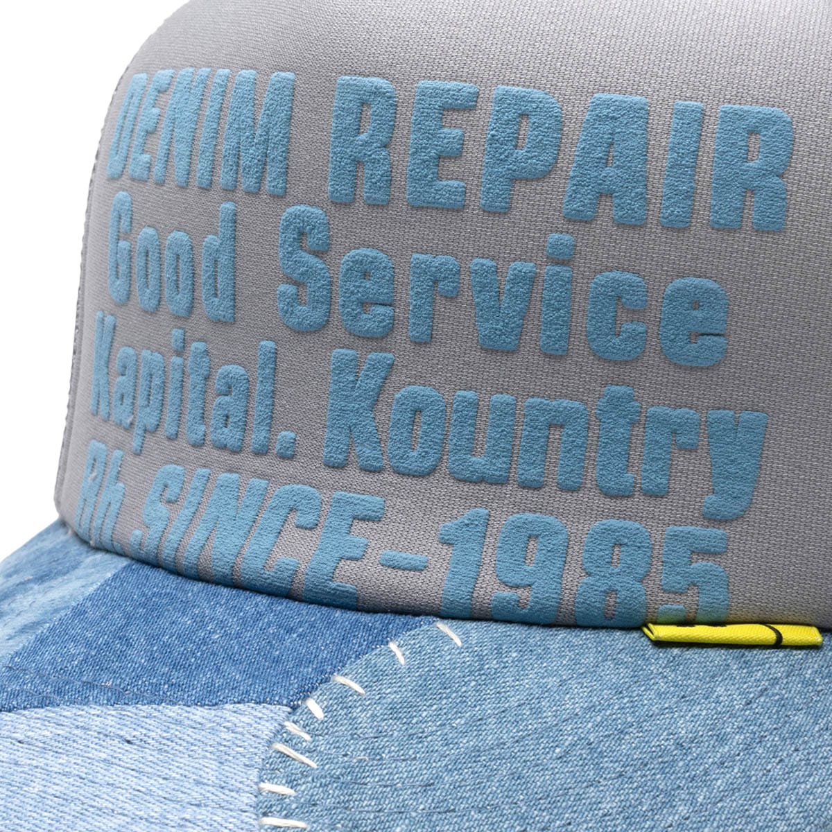 DENIM REPAIR SERVICE DENIM-RECONSTRUCT TRUCKER CAP、mySite、zt4zffjzw