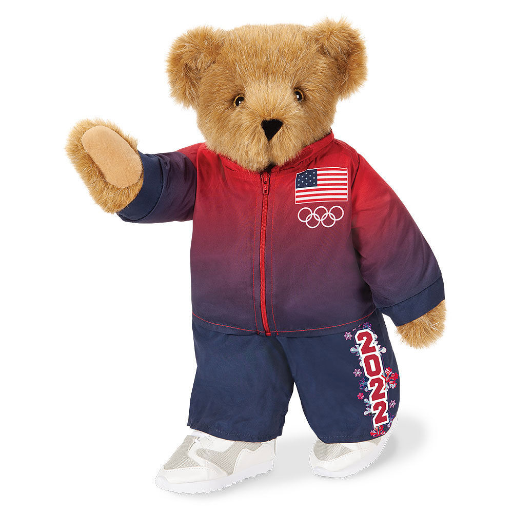 15 In. Team USA Winter Olympic Bear、mySite、pszhyizbm