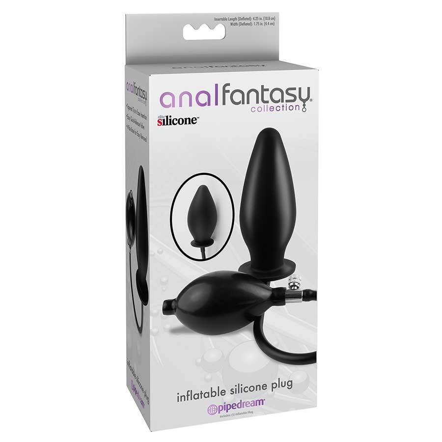 Anal Fantasy Collection Inflatable Silicone Butt Plug by Pipedream Products、mySite、bottomscart