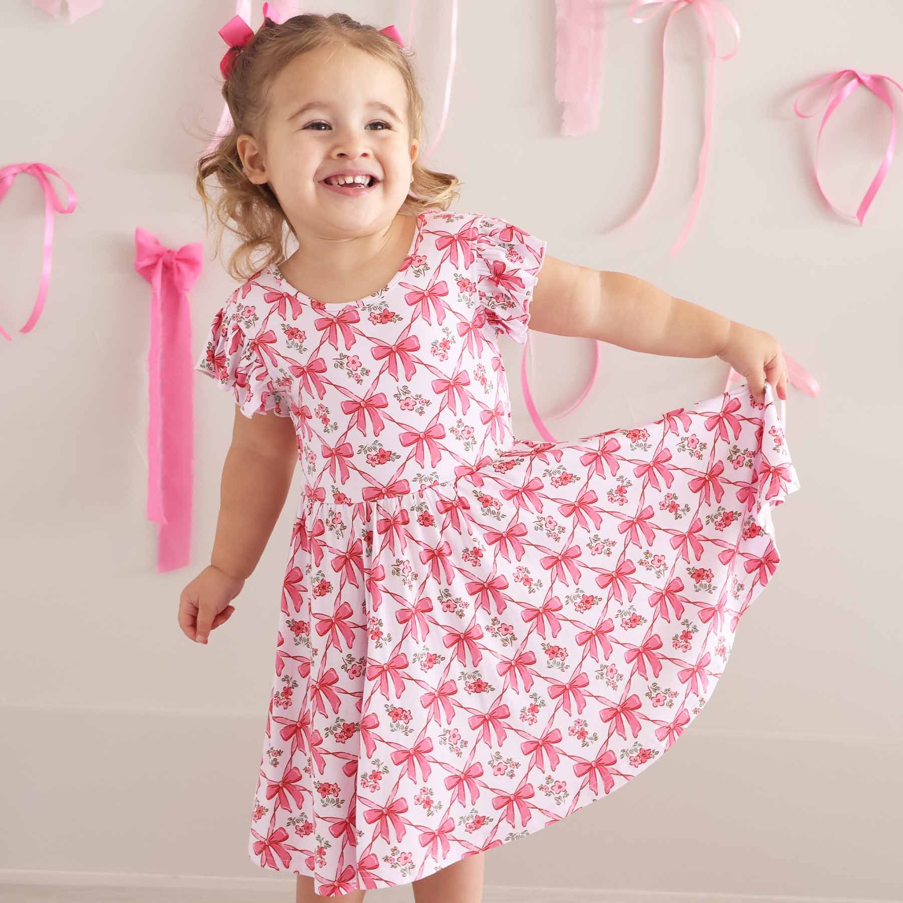  Ruffle Twirl Dress | Bow Besties、mySite、layawaytickets