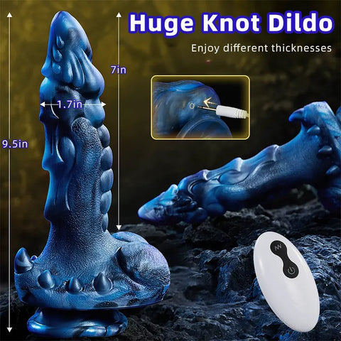 Thrusting Fantasy Monster Dildo