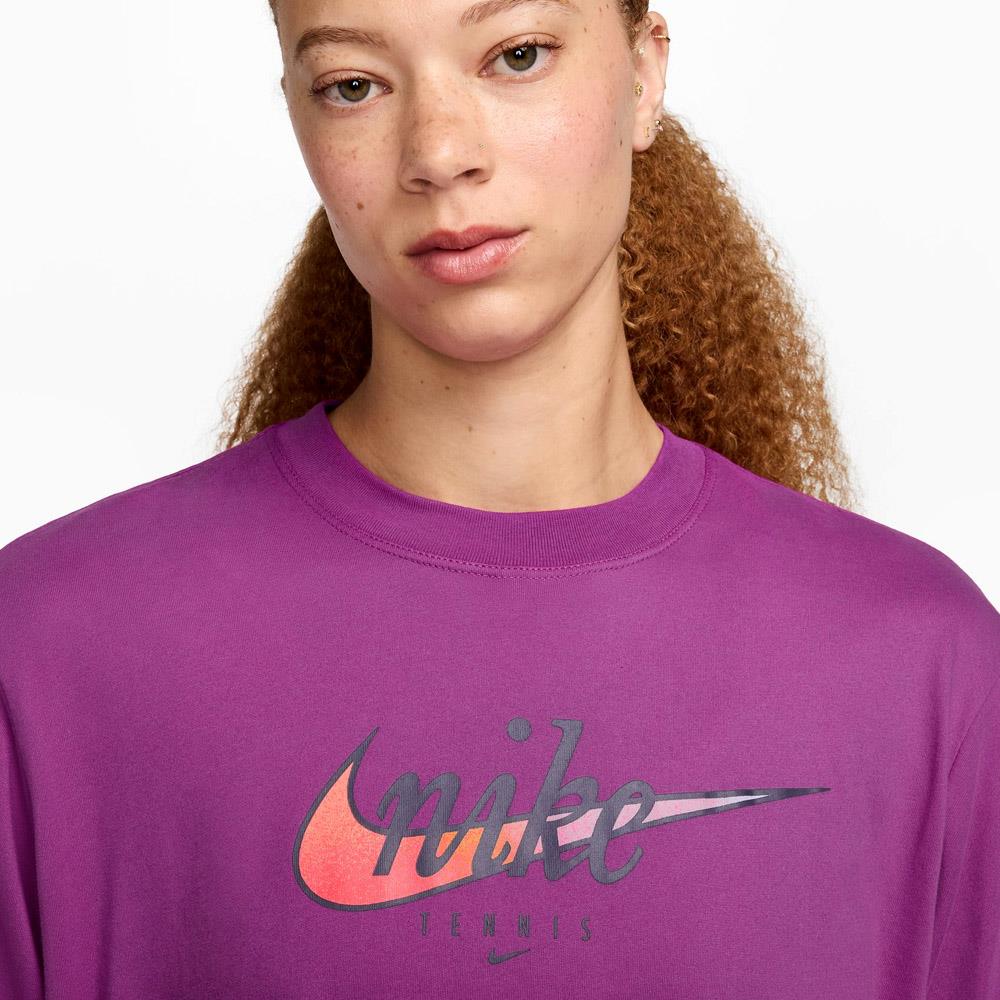 Nike Women's Slam Short Sleeve Tee - Hot Fuchsia、mySite、neckold