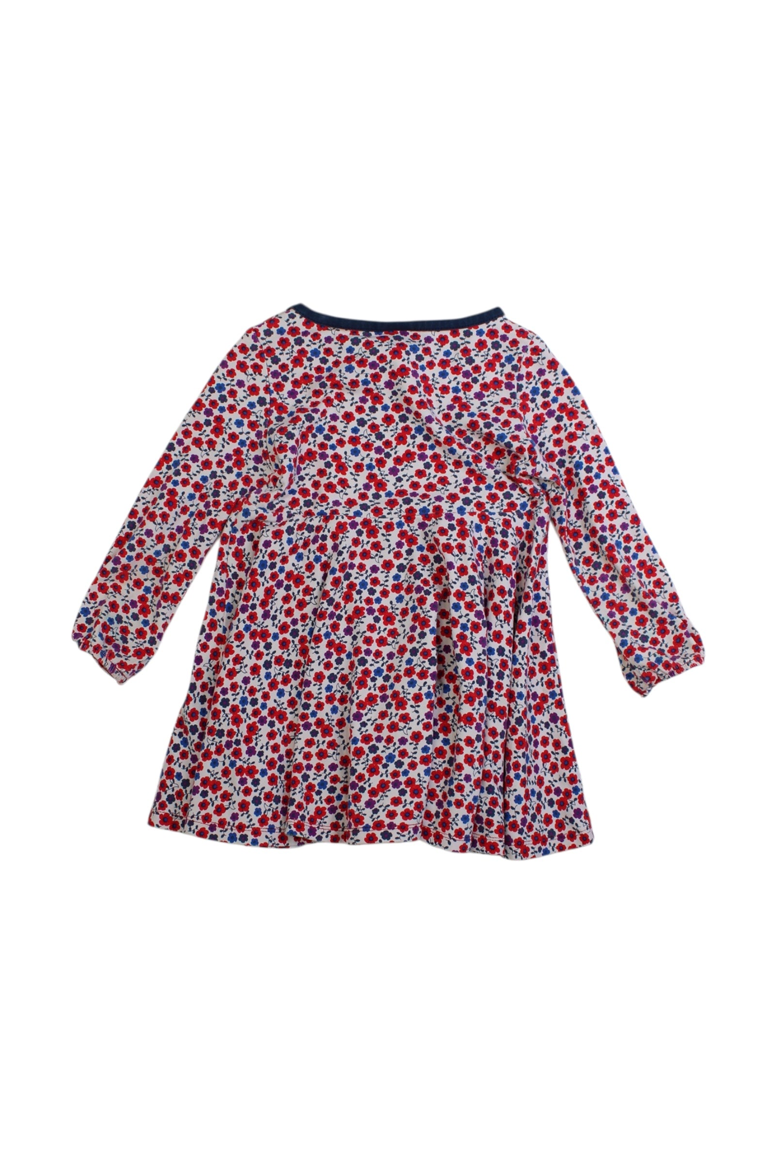 Polarn O. Pyret Floral Long Sleeve Dress 12-18M、mySite、g9winljtr