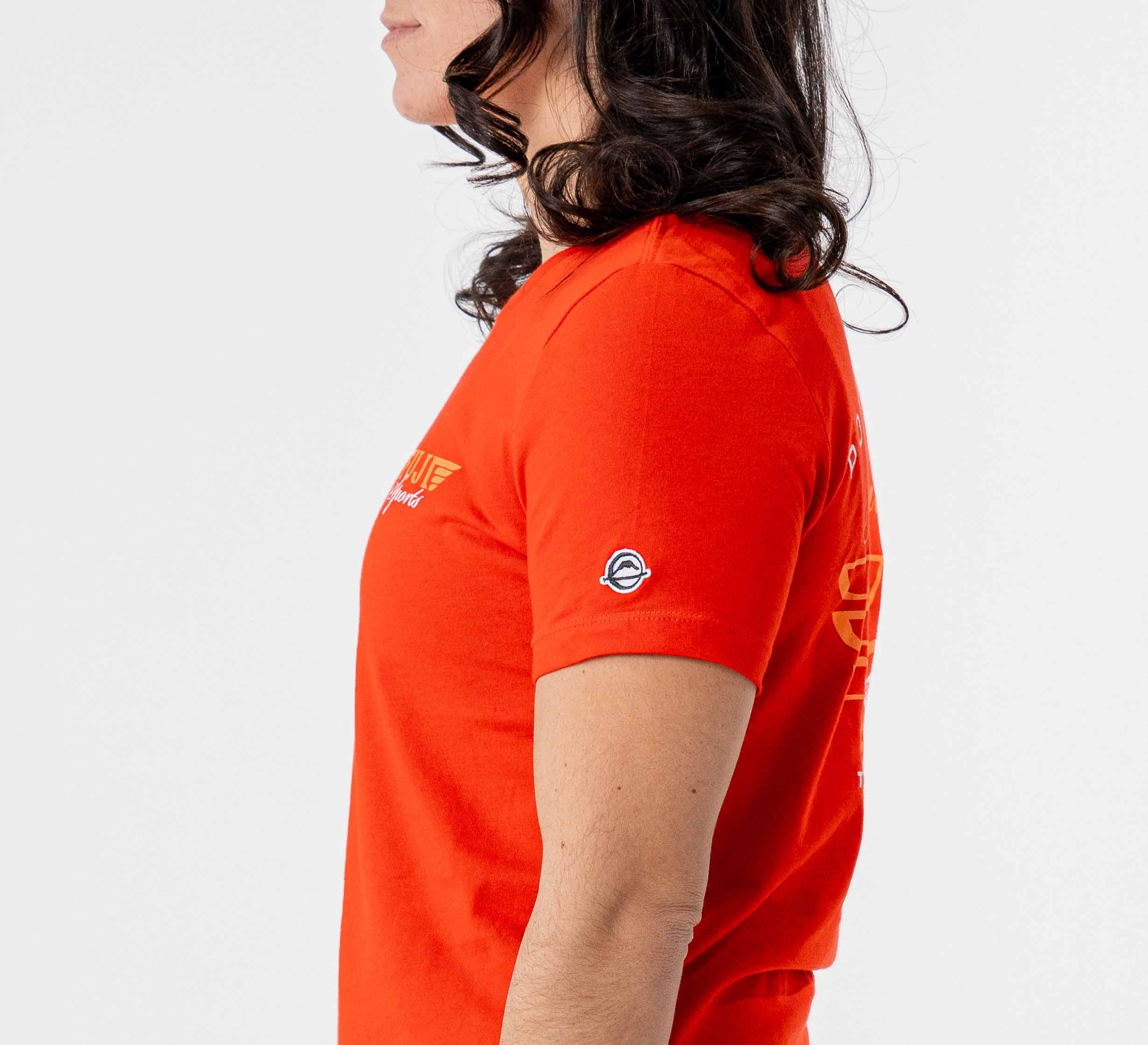 Womens Jiu Jitsu Flight T-Shirt Poppy、mySite、gigharbornorthrealestate