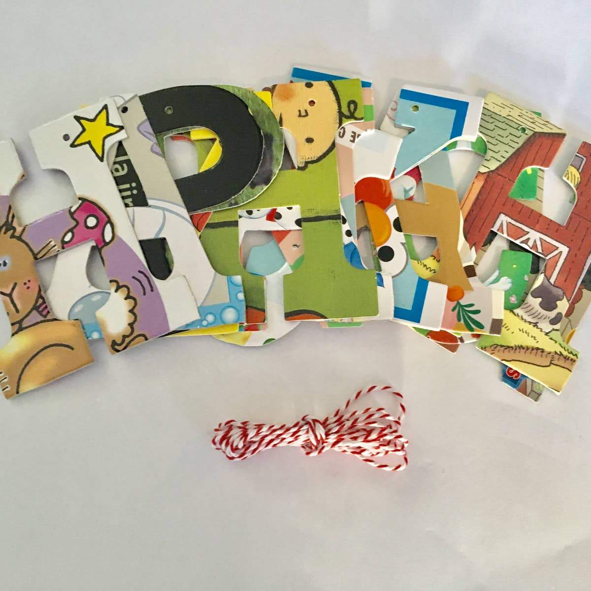 Happy Hanukkah Garland with C & N for Alternative Spellings、mySite、topwebapps