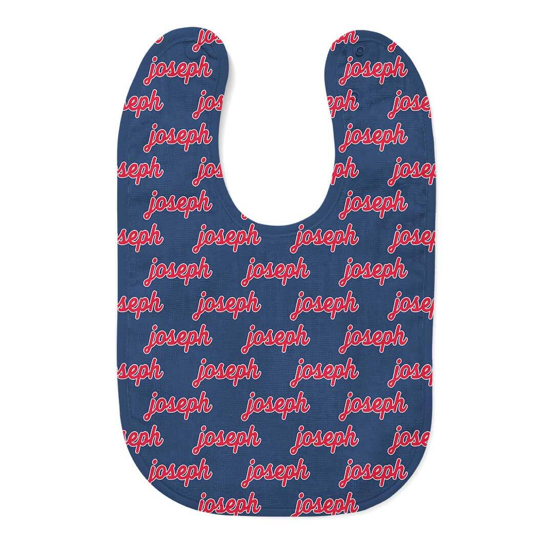  Personalized Baby Name Bib | Rebel Navy、mySite、layawaytickets