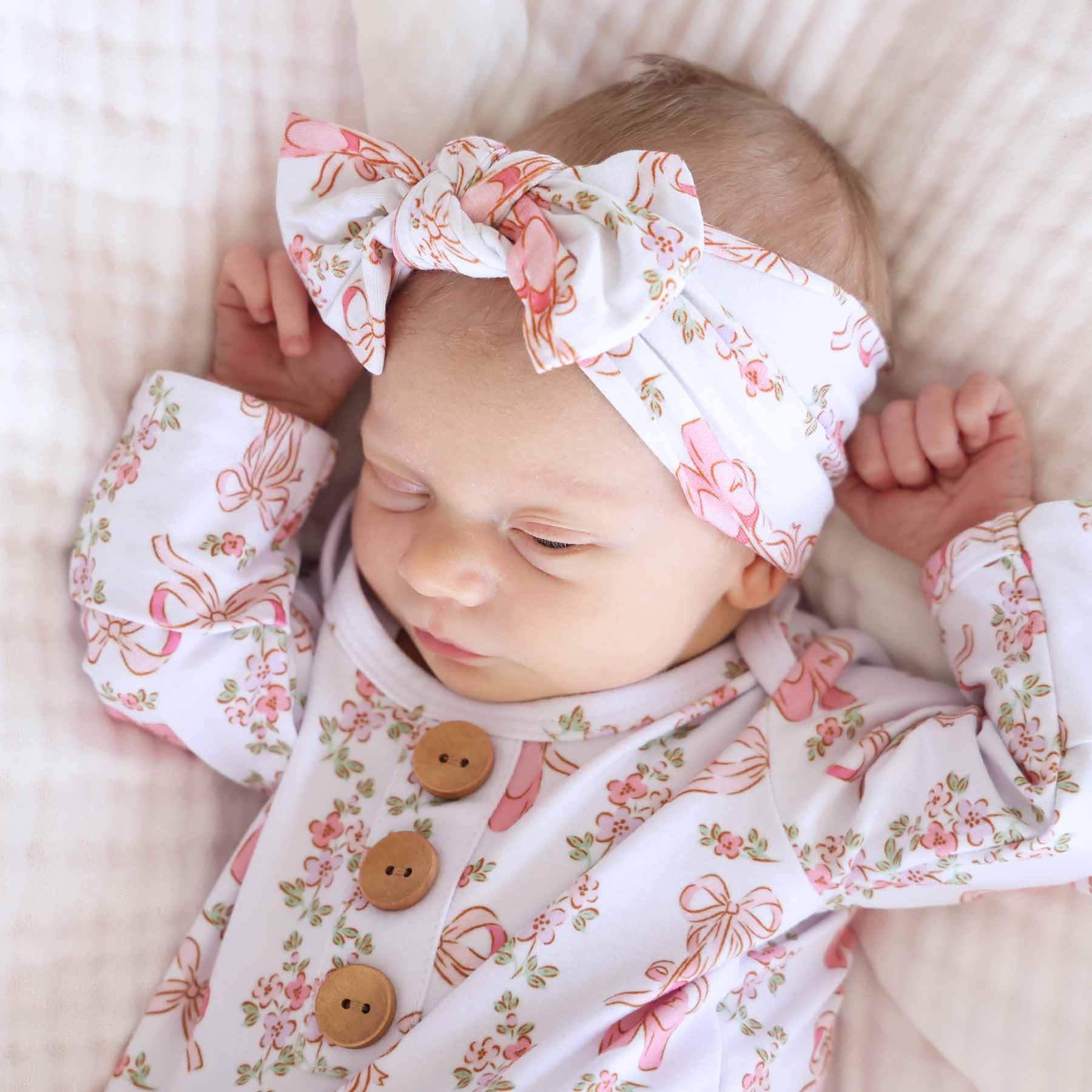  Ballet Blossoms Knit Large Bow Headwrap、mySite、layawaytickets